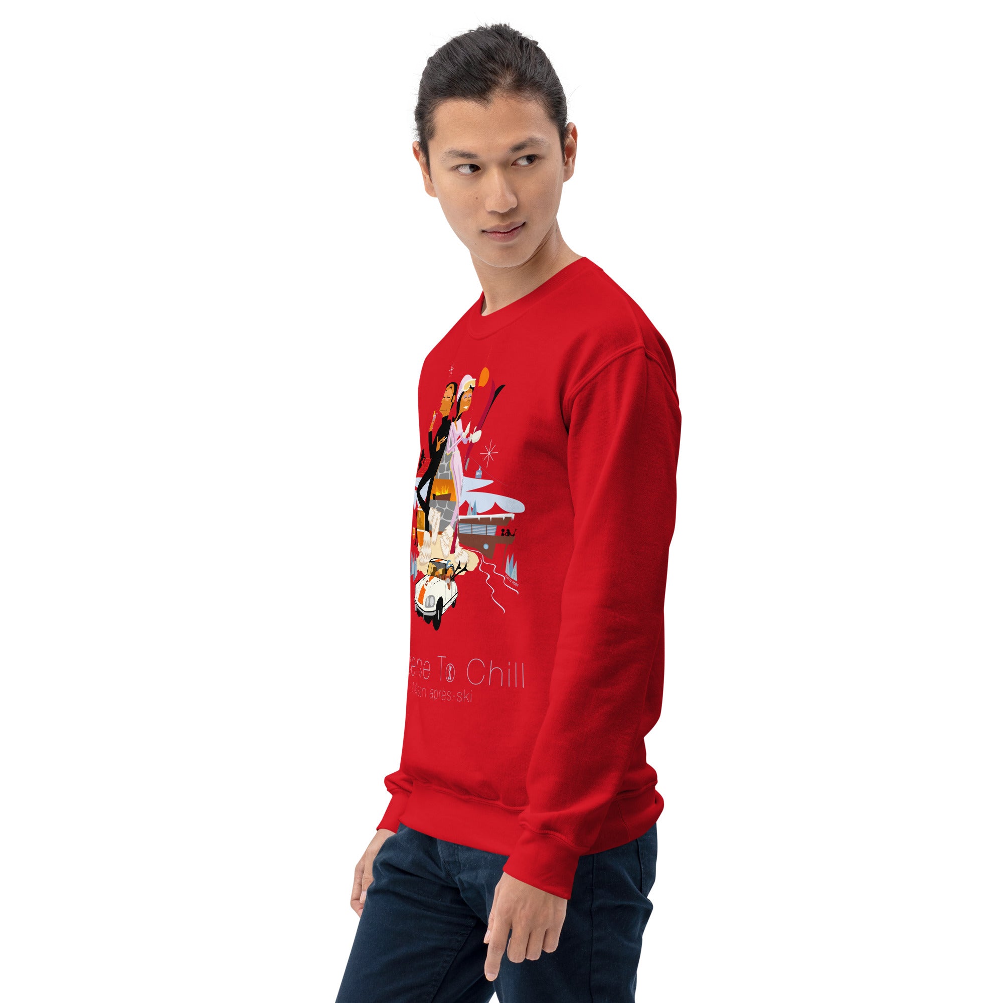 Unisex Sweatshirt License To Chill Mission Après-Ski on light colors