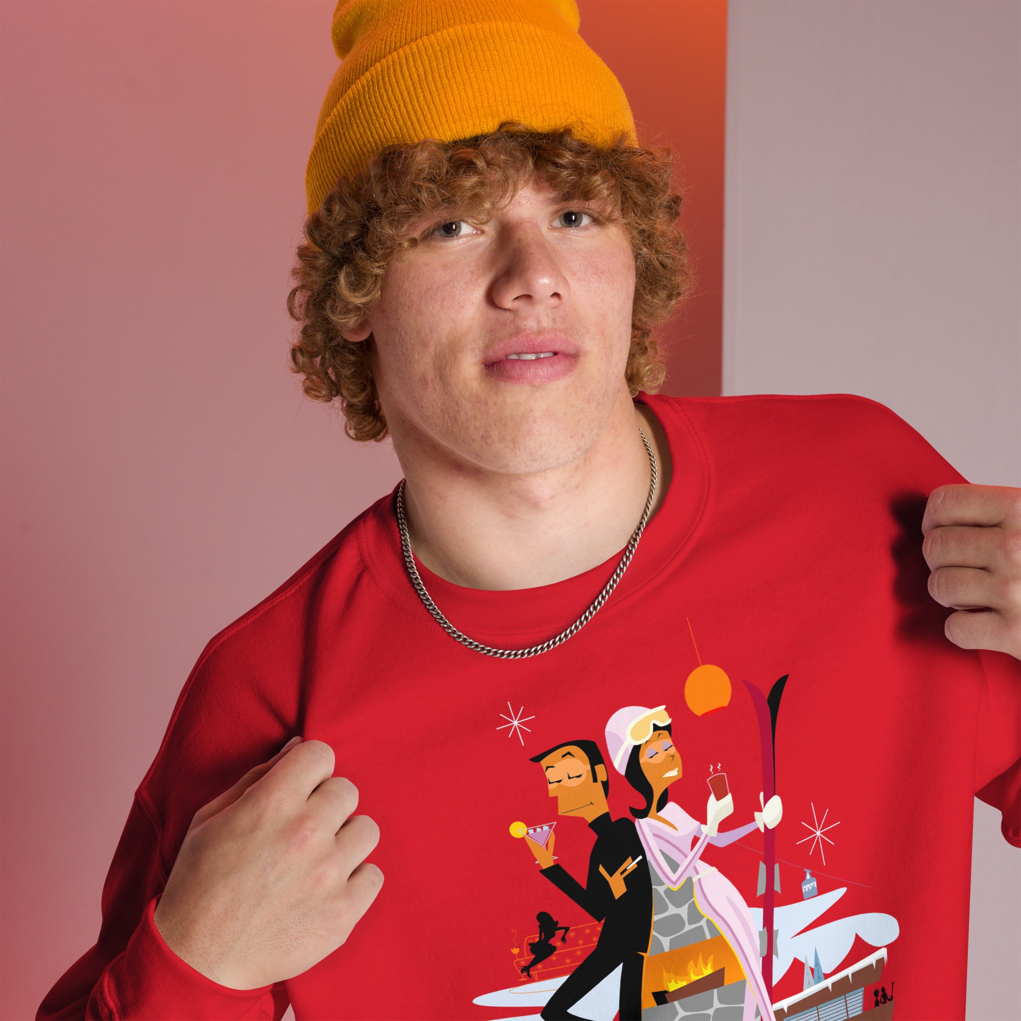 Unisex Sweatshirt License To Chill Mission Après-Ski on light colors