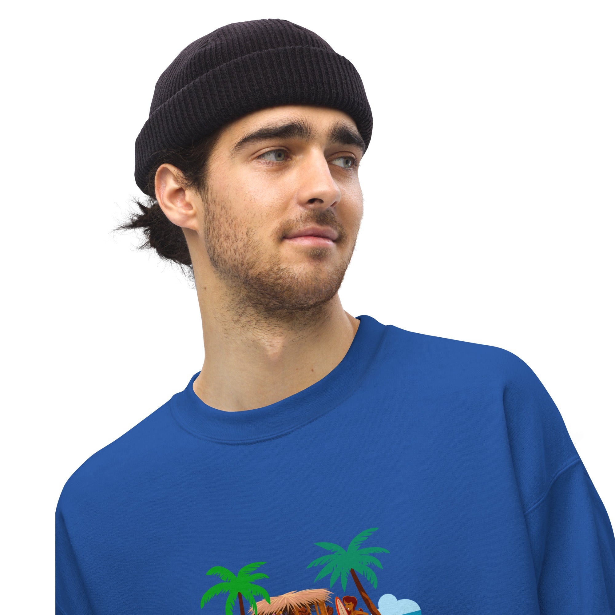 Unisex Sweatshirt Tiki Kombi on light colors