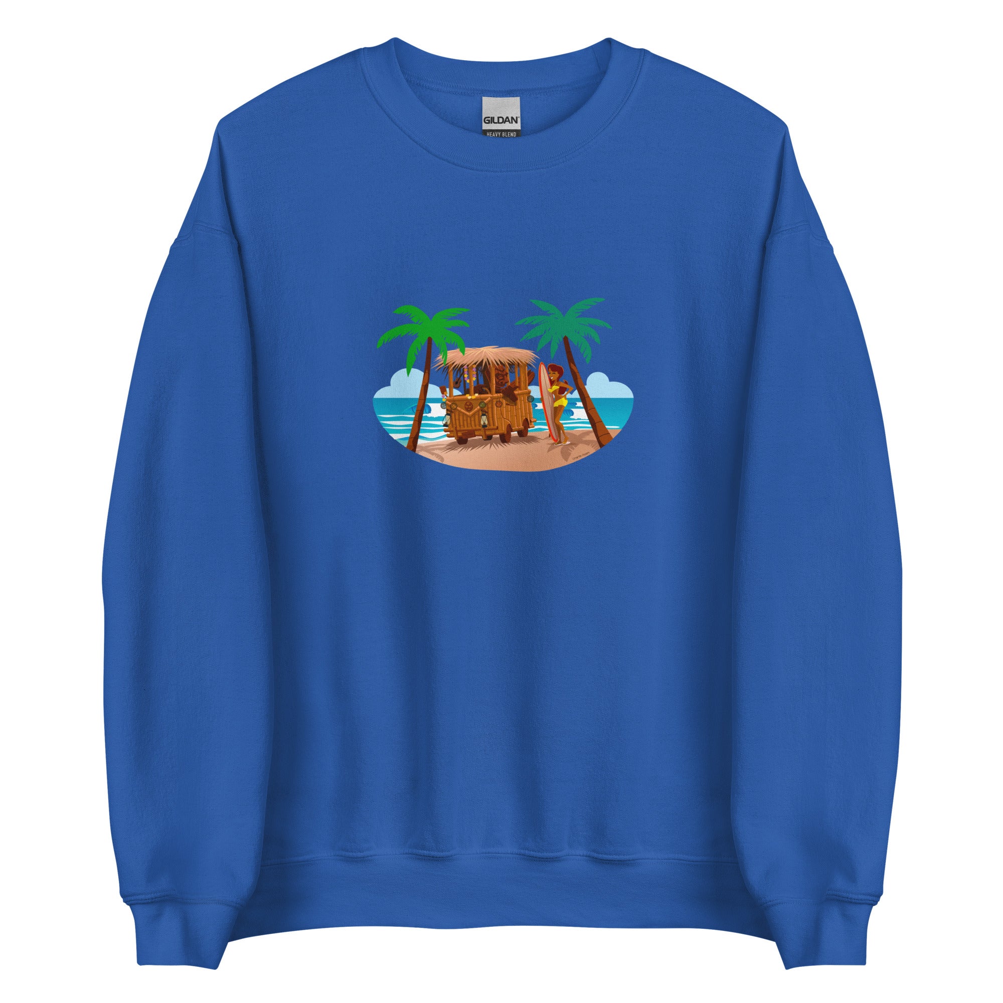 Unisex Sweatshirt Tiki Kombi on light colors