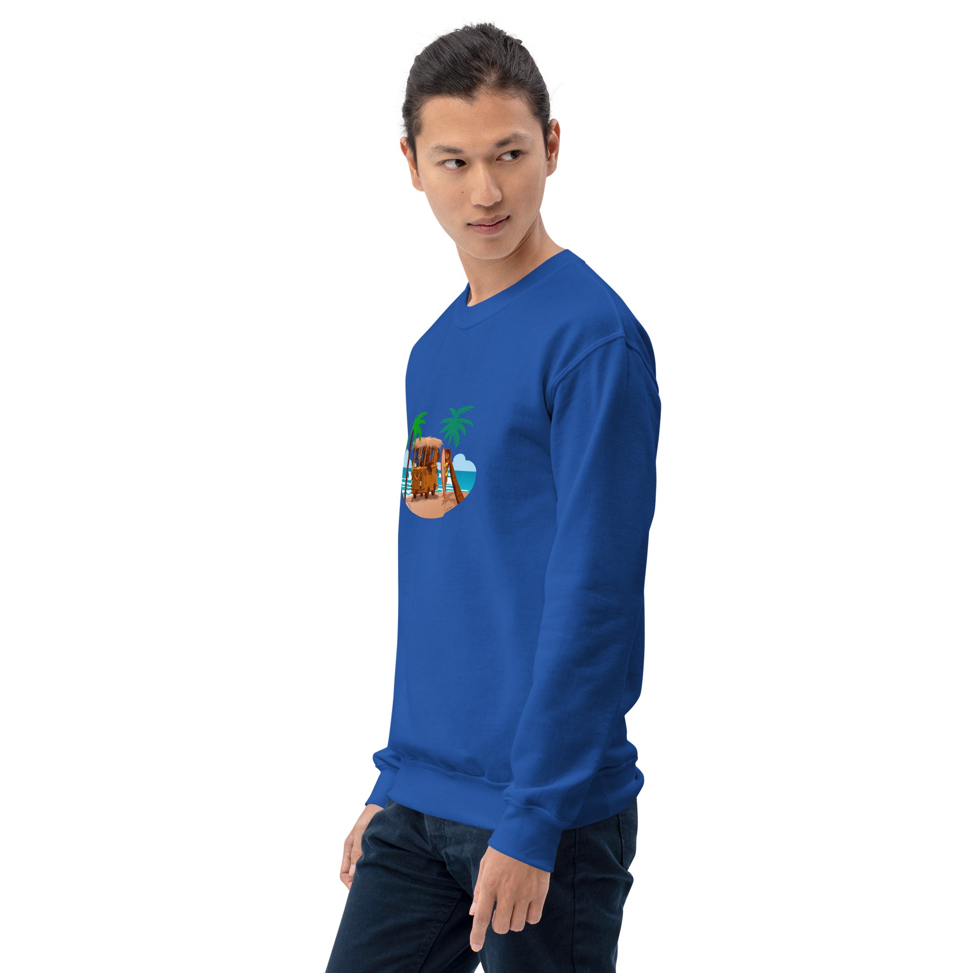 Unisex Sweatshirt Tiki Kombi on light colors