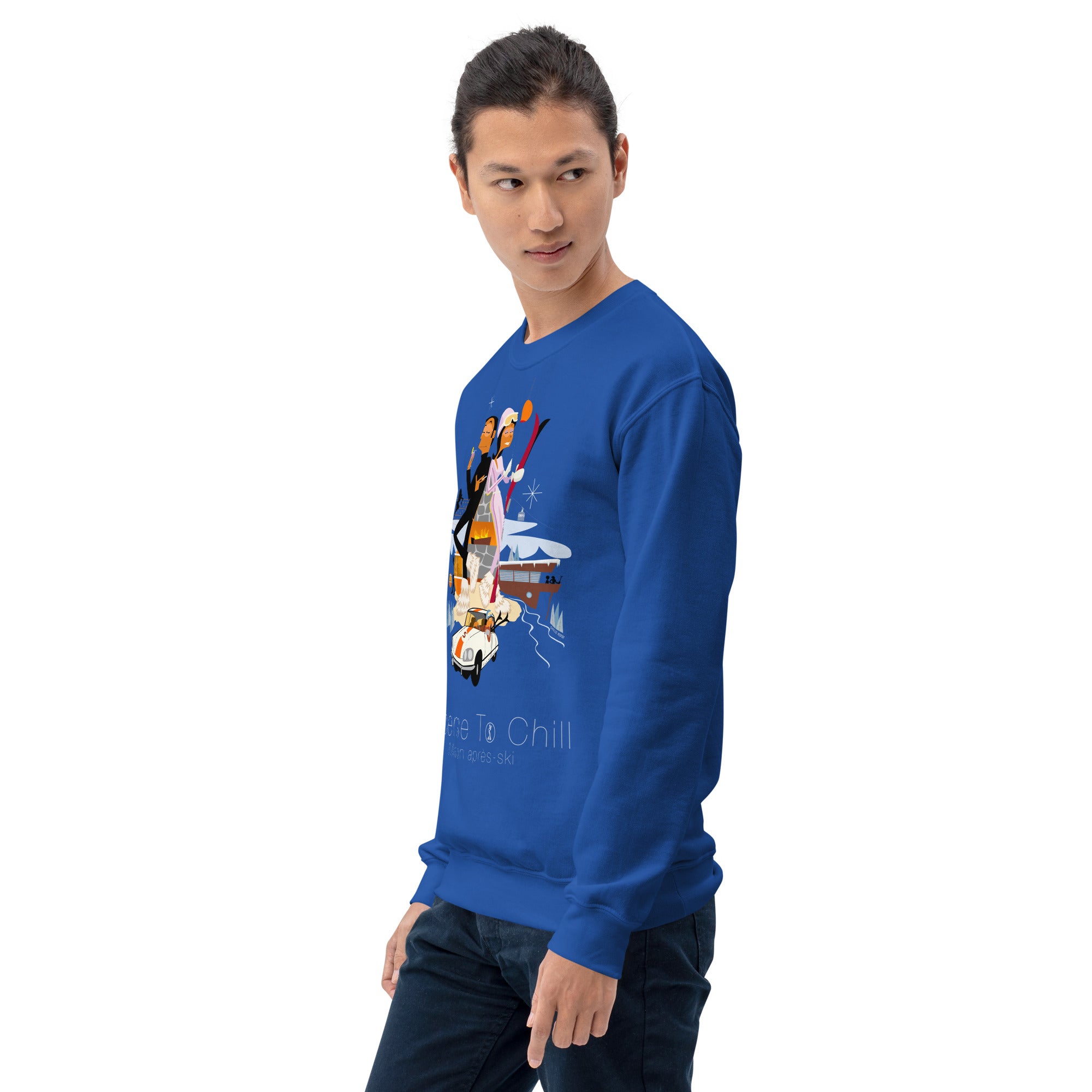 Unisex Sweatshirt License To Chill Mission Après-Ski on light colors