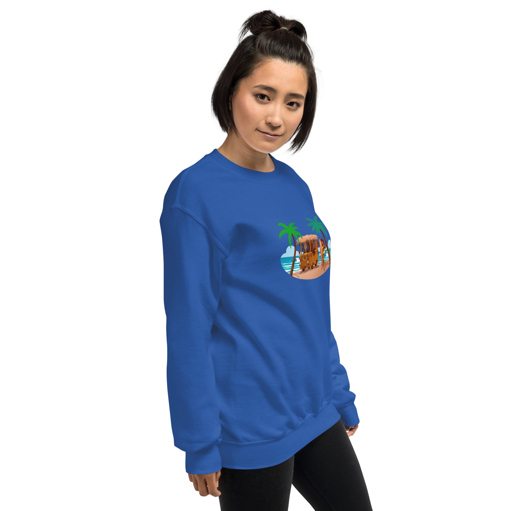 Unisex Sweatshirt Tiki Kombi on light colors