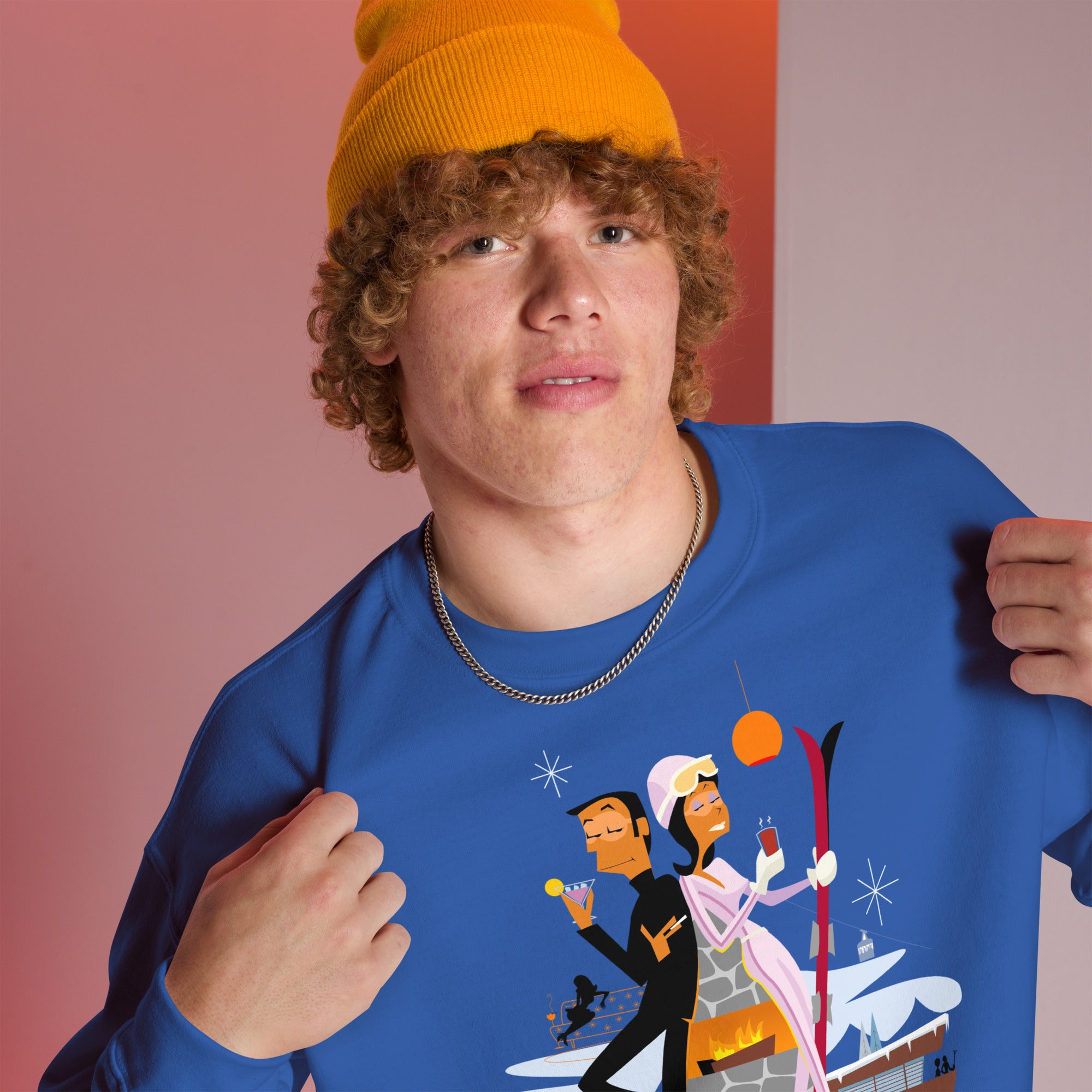 Unisex Sweatshirt License To Chill Mission Après-Ski on light colors
