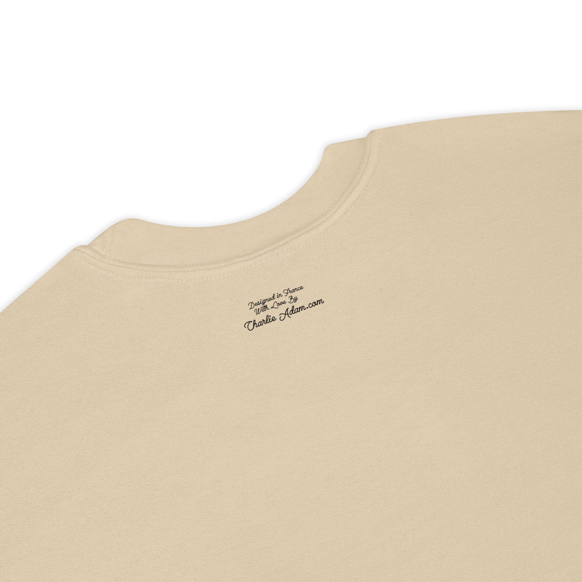 Sweat Unisexe à Col Rond Octopus Blue sur couleurs claires