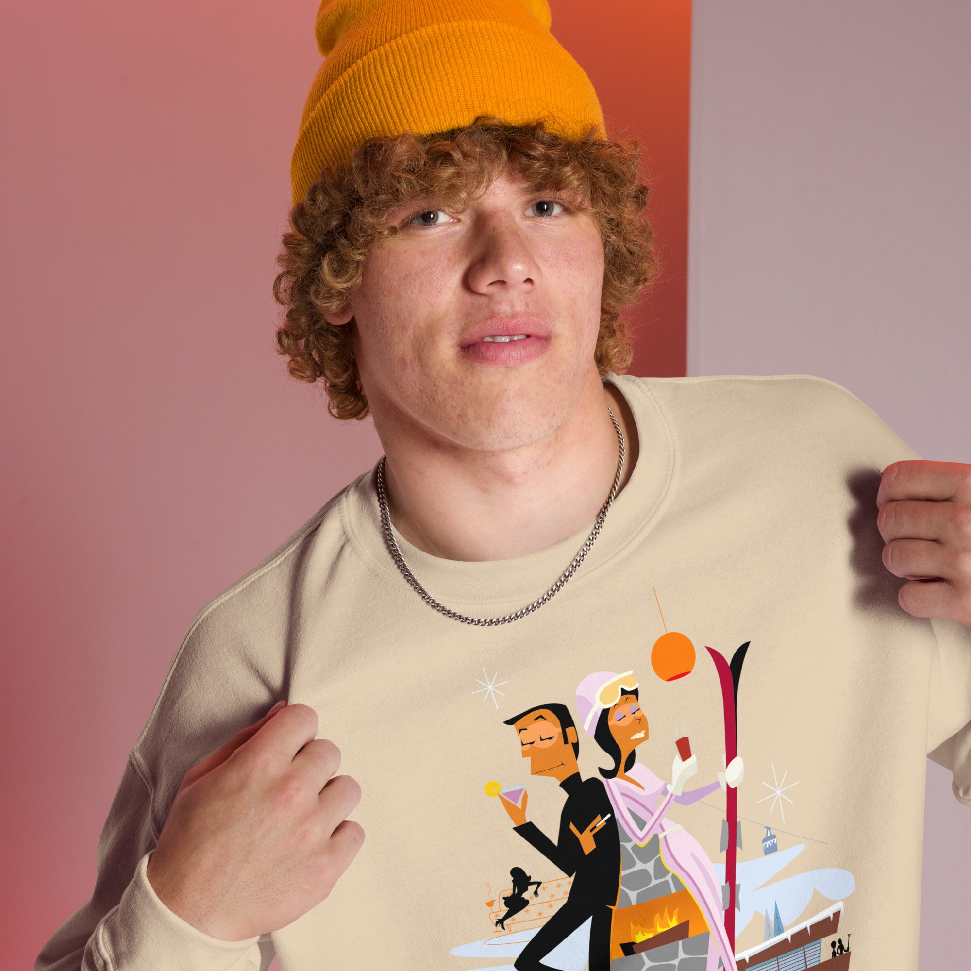 Unisex Sweatshirt License To Chill Mission Après-Ski on light colors
