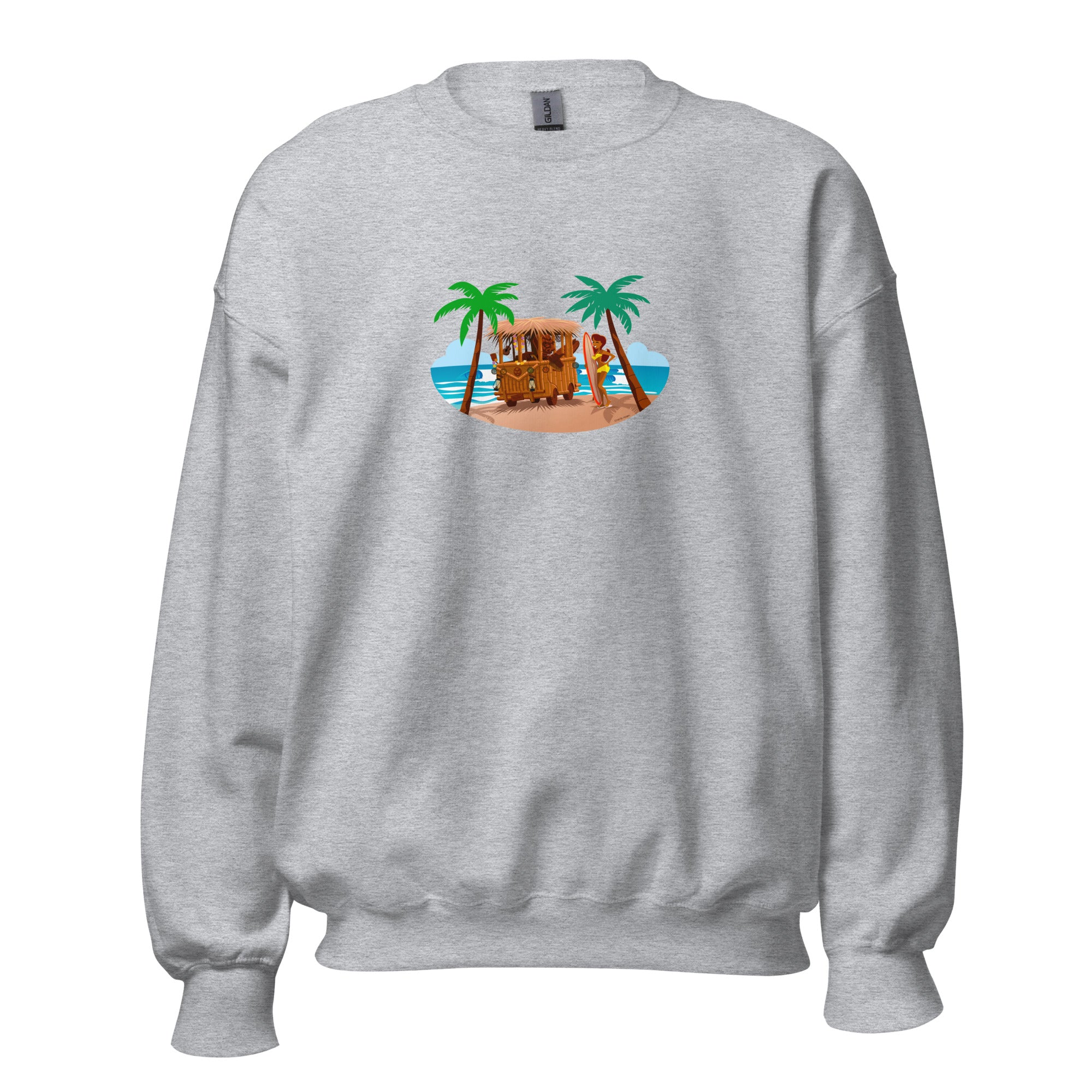 Unisex Sweatshirt Tiki Kombi on light colors