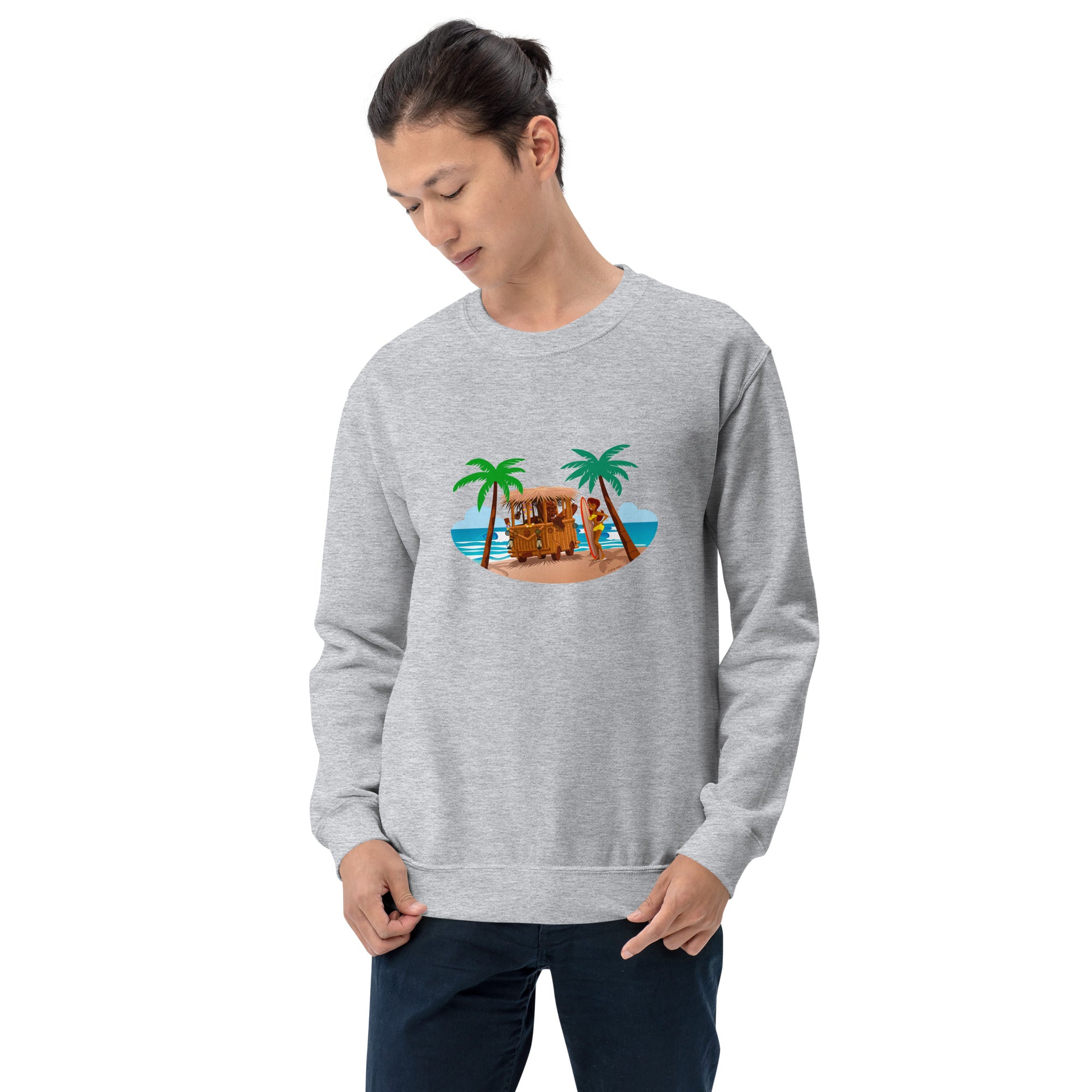 Unisex Sweatshirt Tiki Kombi on light colors