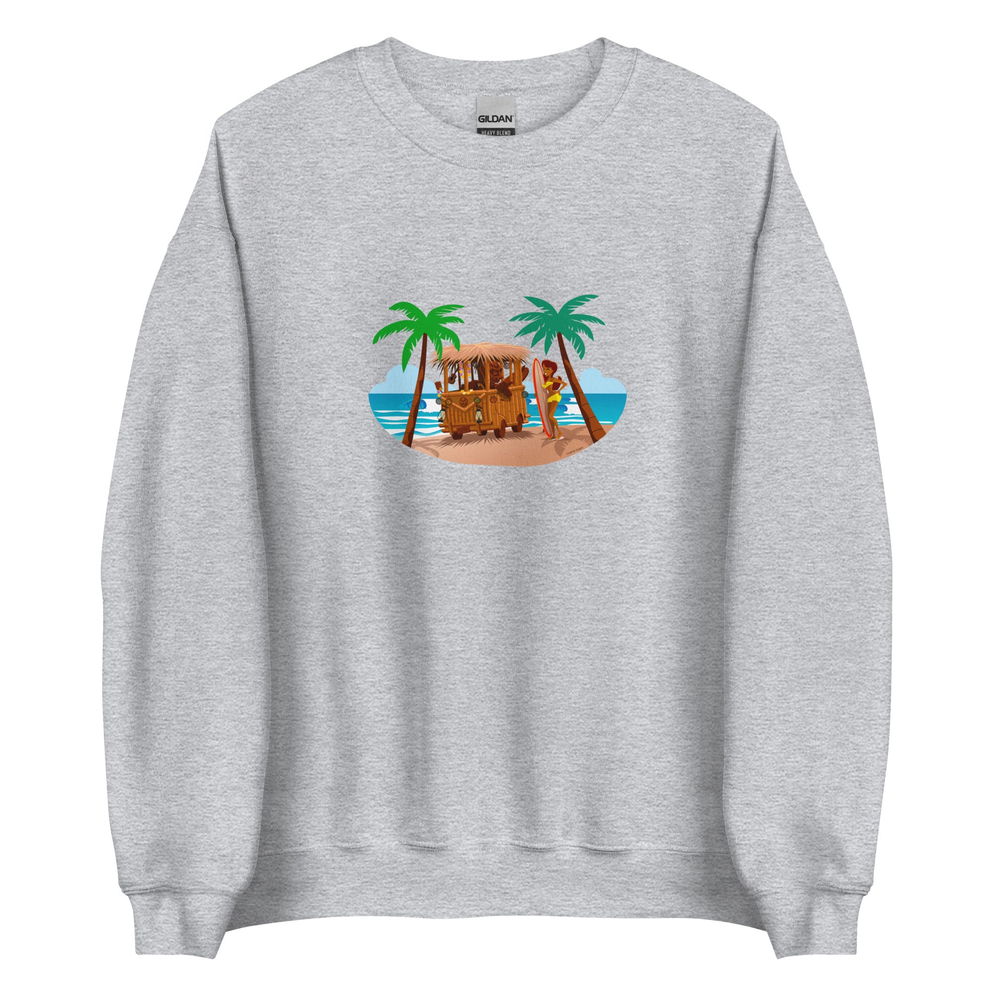 Unisex Sweatshirt Tiki Kombi on light colors