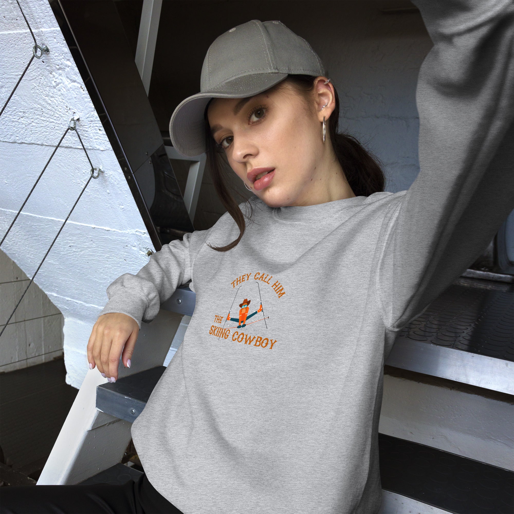 Sweat Unisexe à Col Rond Hot Dogger sur couleurs claires