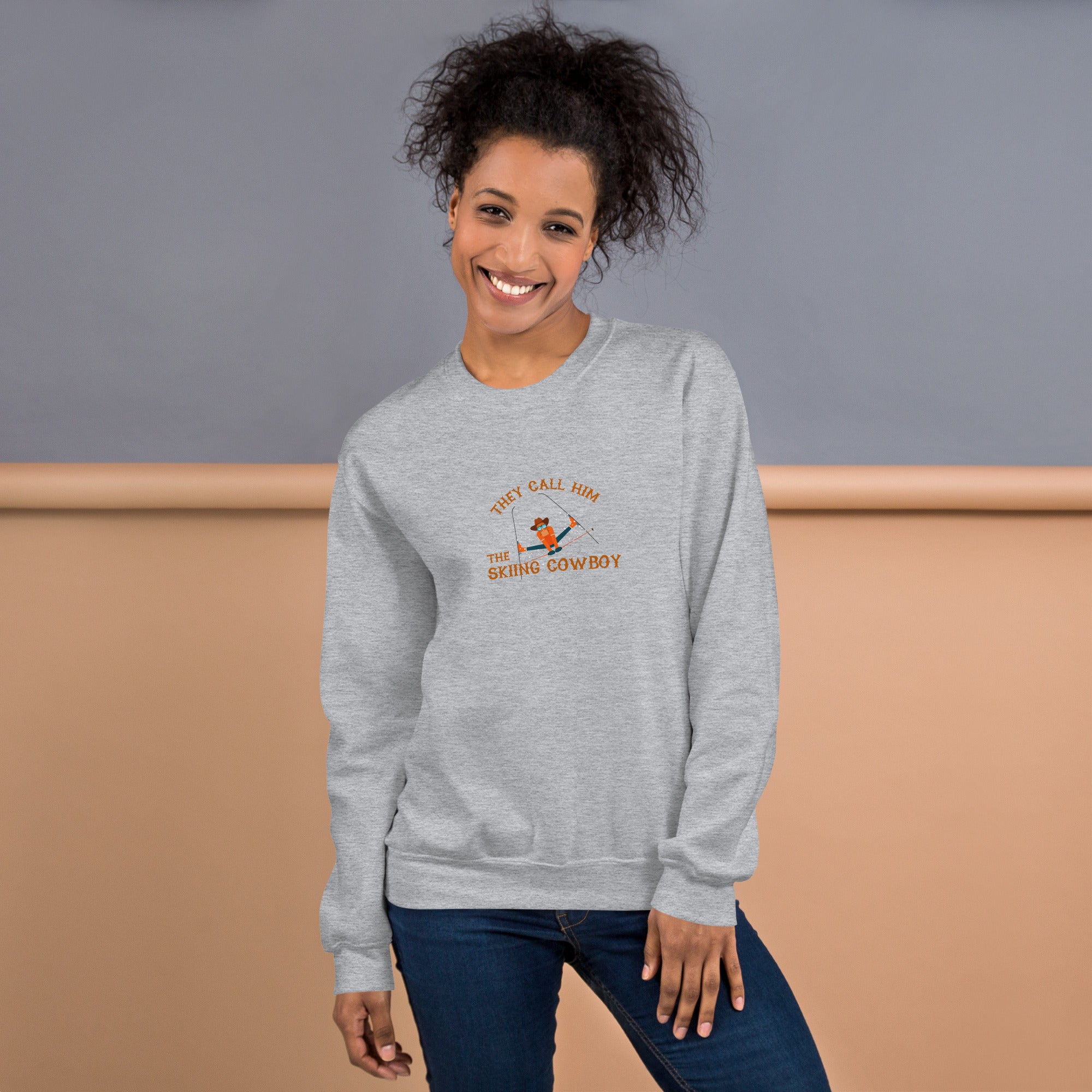 Sweat Unisexe à Col Rond Hot Dogger sur couleurs claires