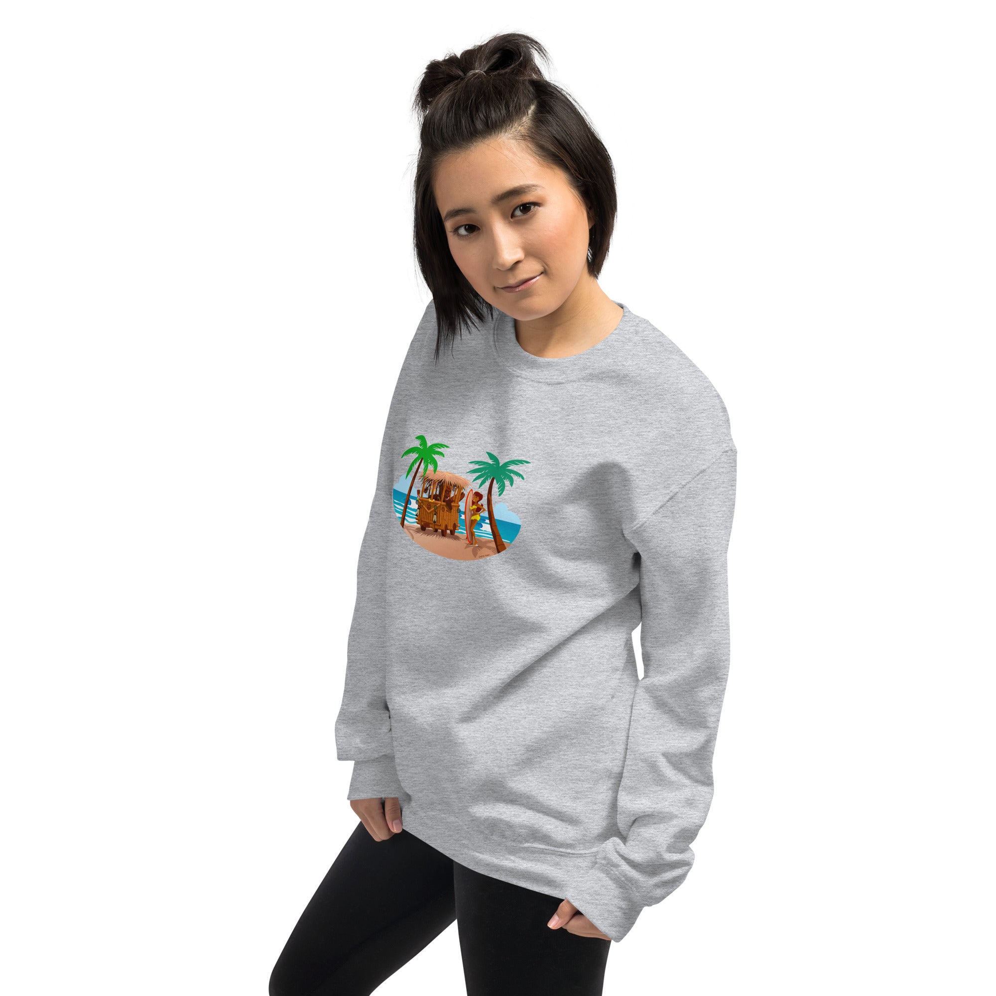 Unisex Sweatshirt Tiki Kombi on light colors