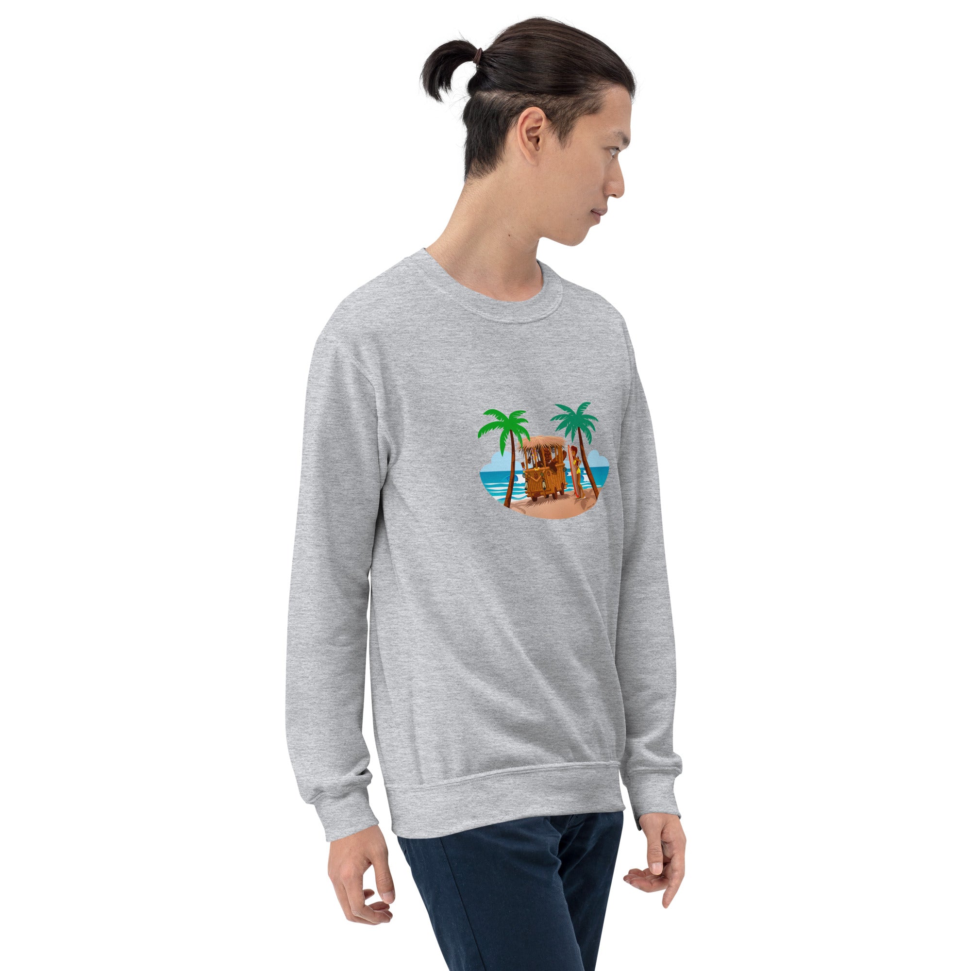 Unisex Sweatshirt Tiki Kombi on light colors