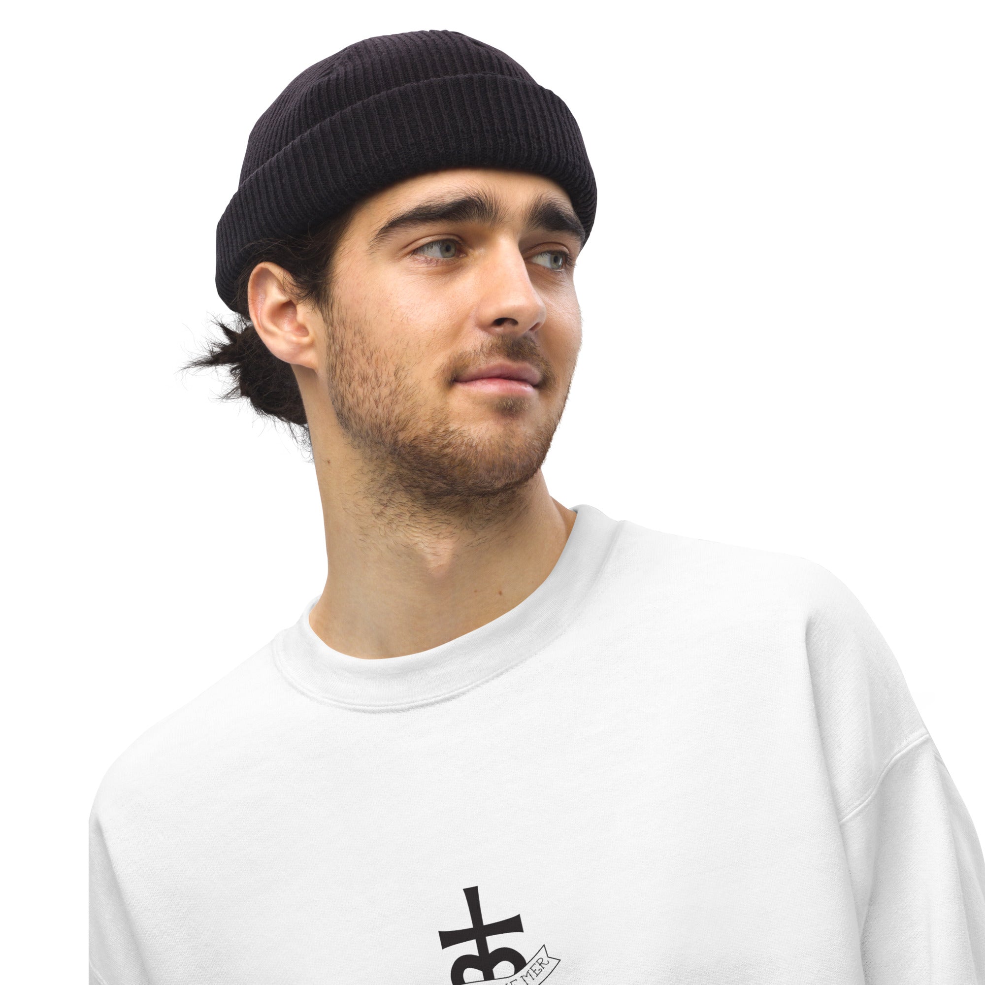 Sweat Unisexe à Col Rond Oh Bonne Mer 1 (face & dos)