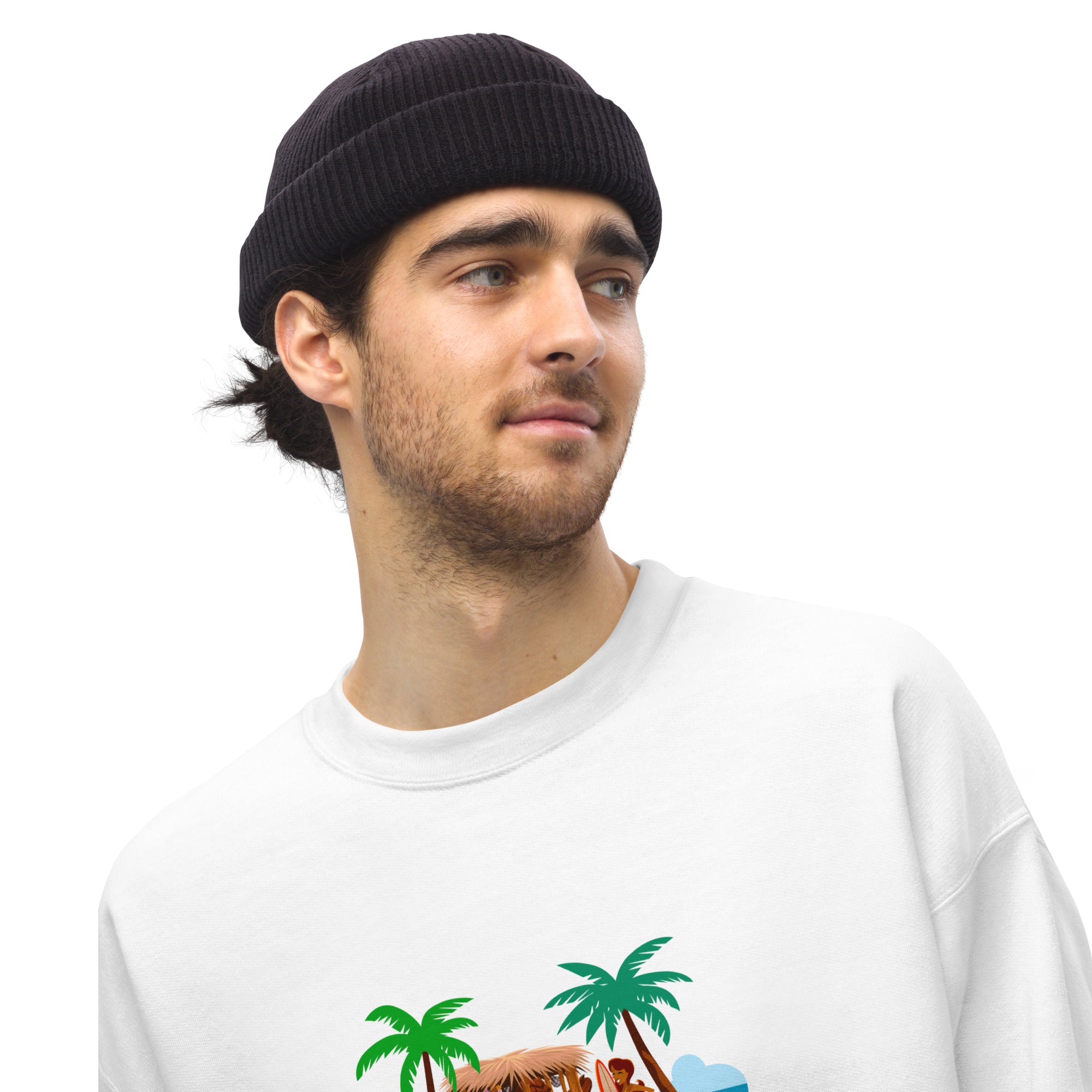 Unisex Sweatshirt Tiki Kombi on light colors
