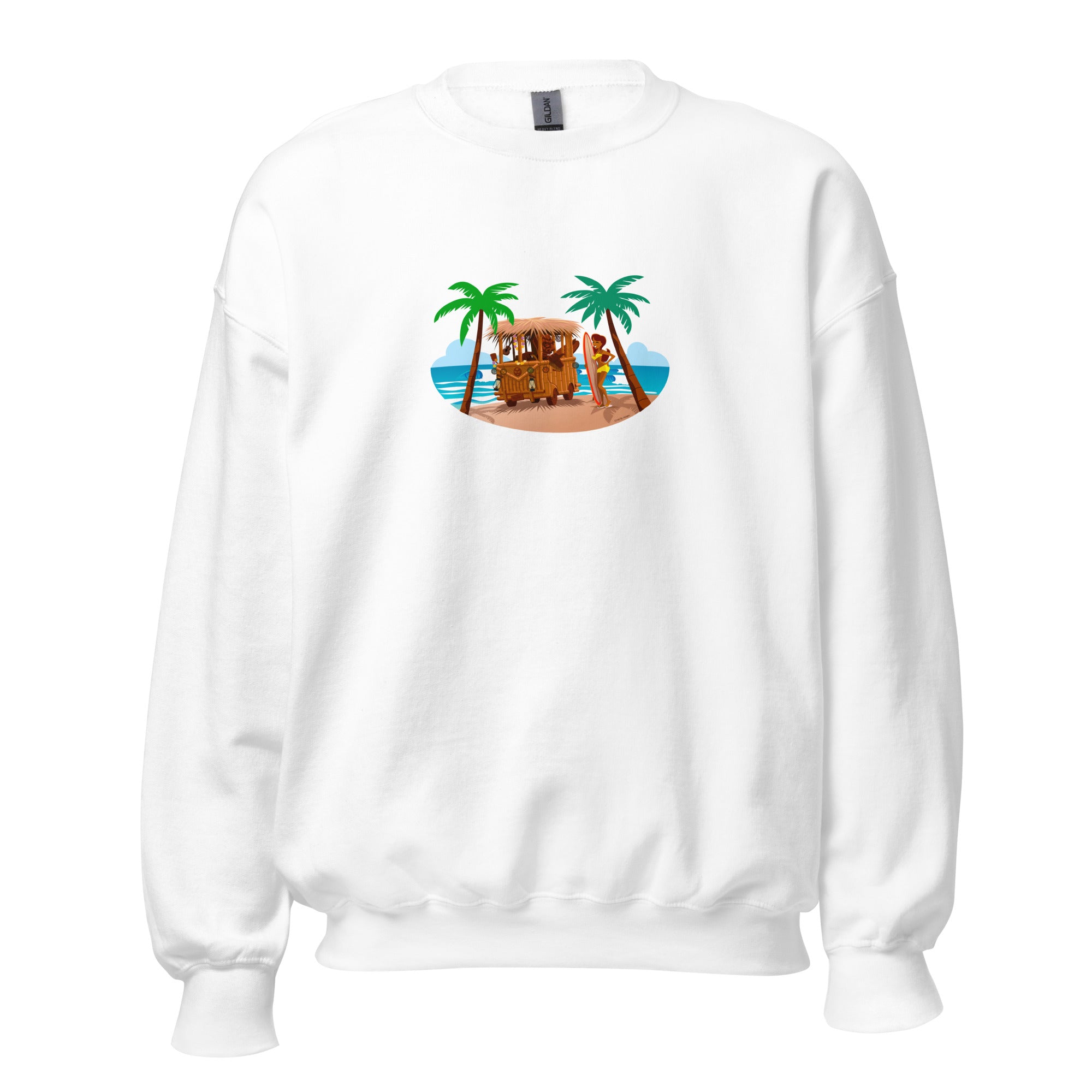 Unisex Sweatshirt Tiki Kombi on light colors