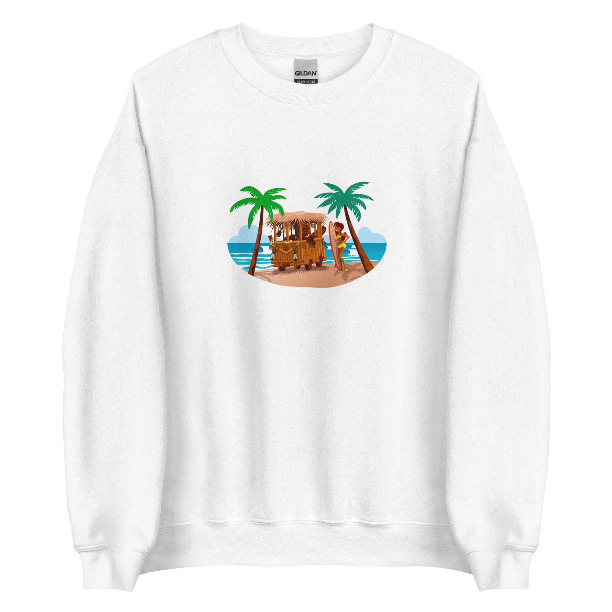 Unisex Sweatshirt Tiki Kombi on light colors