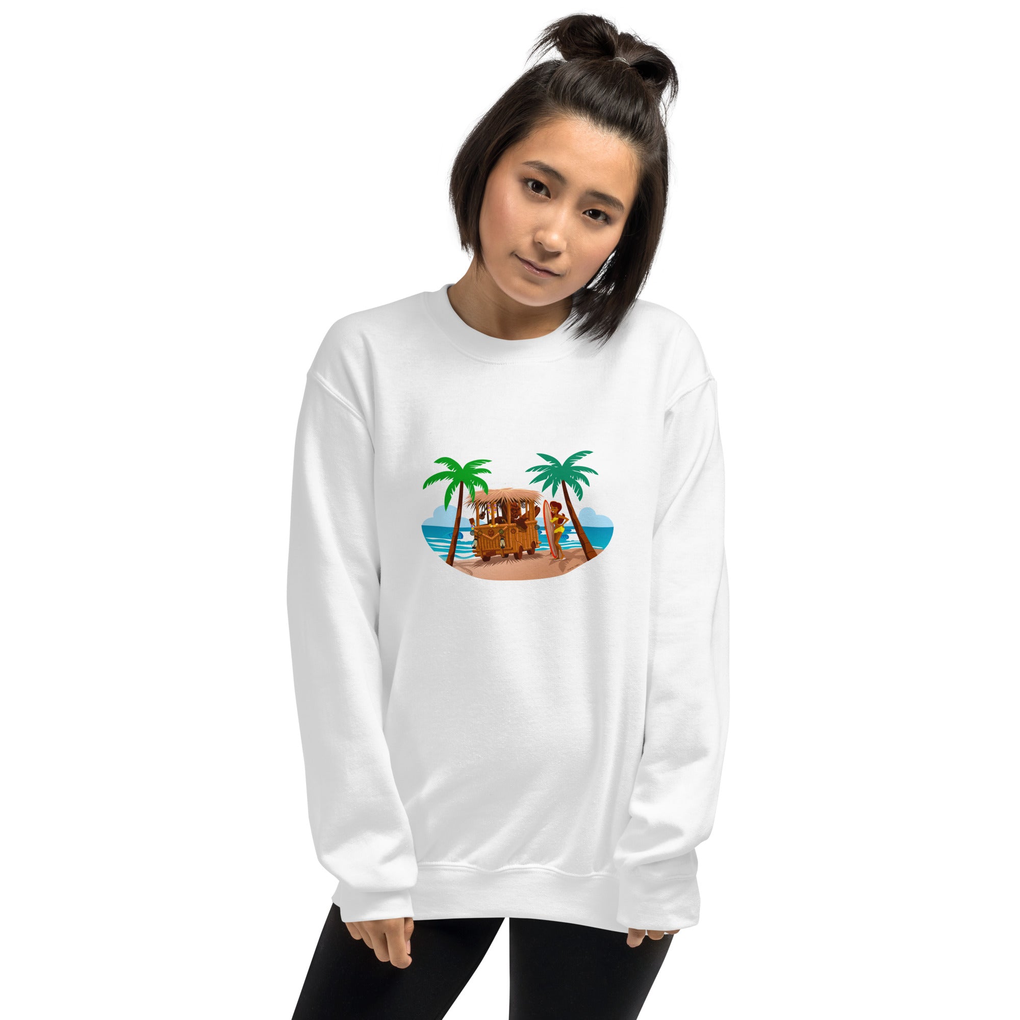 Unisex Sweatshirt Tiki Kombi on light colors