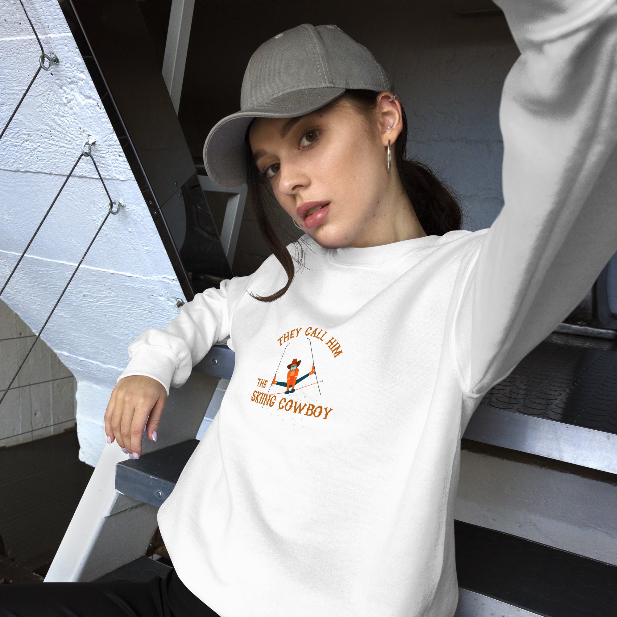 Sweat Unisexe à Col Rond Hot Dogger sur couleurs claires
