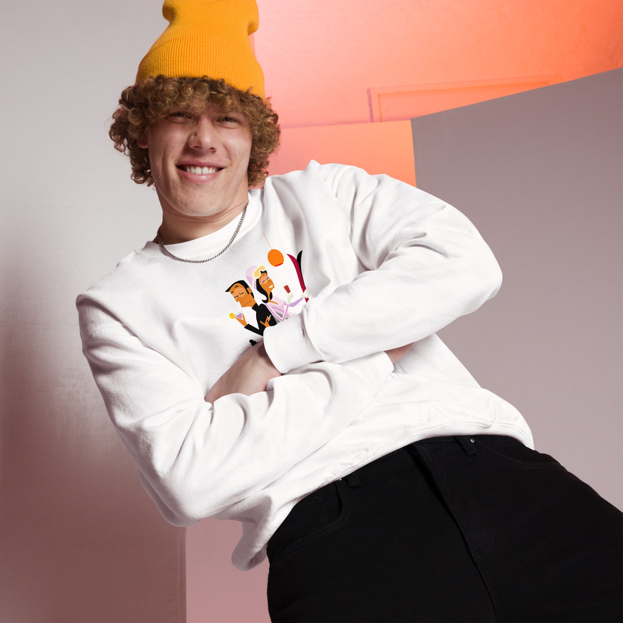 Unisex Sweatshirt License To Chill Mission Après-Ski on light colors