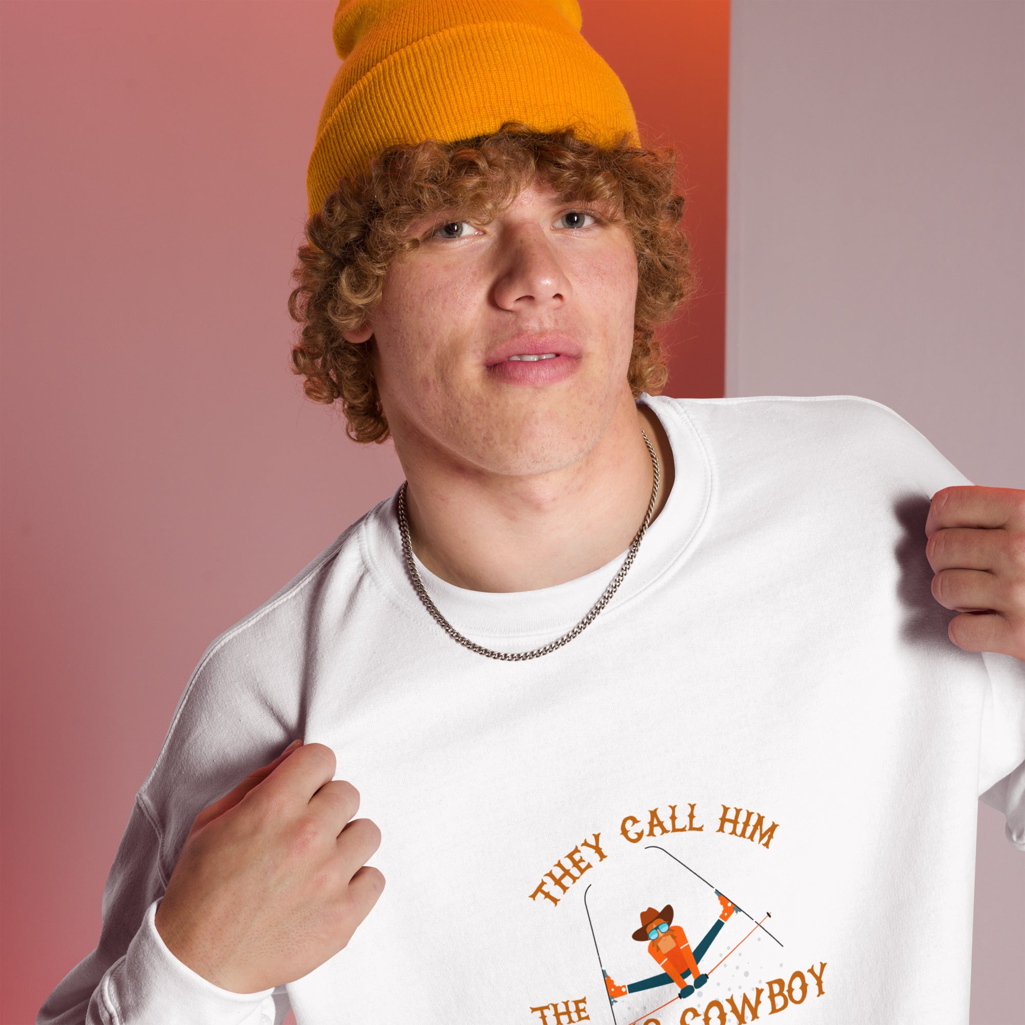 Sweat Unisexe à Col Rond Hot Dogger sur couleurs claires