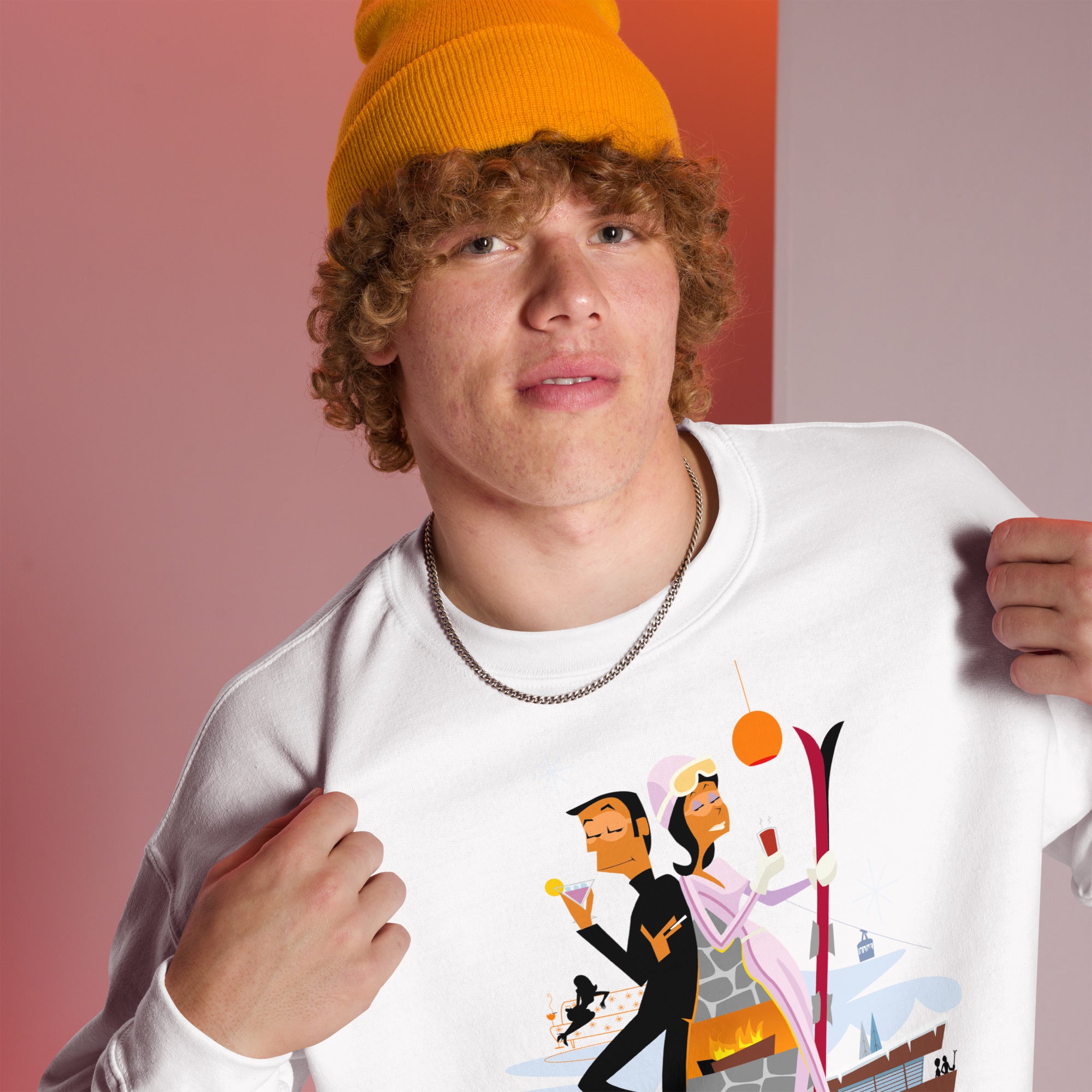Unisex Sweatshirt License To Chill Mission Après-Ski on light colors