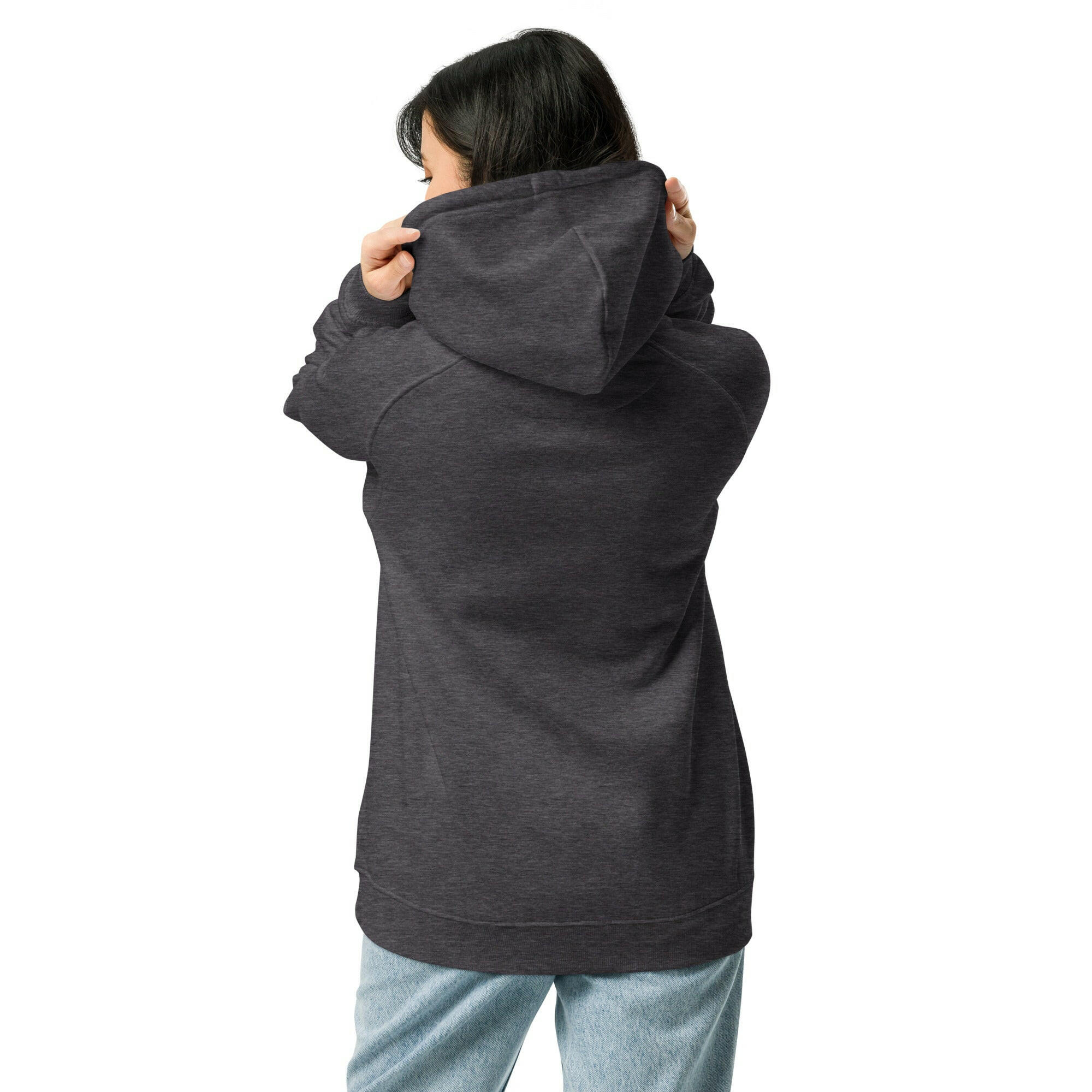 Unisex eco raglan hoodie Oh Bonne Mer 3