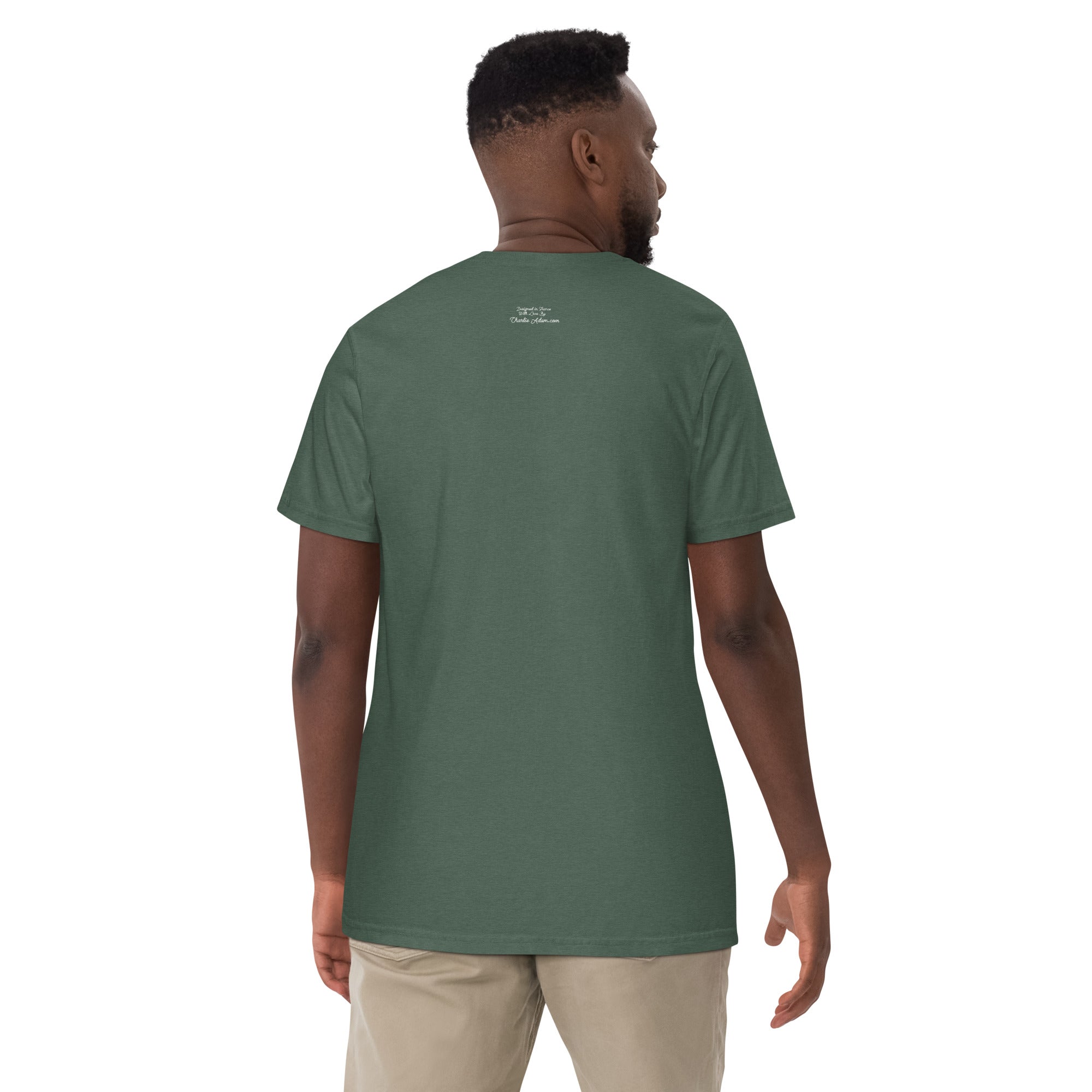 Unisex garment-dyed heavyweight t-shirt License to Chill Vamos a la Playa on dark colors