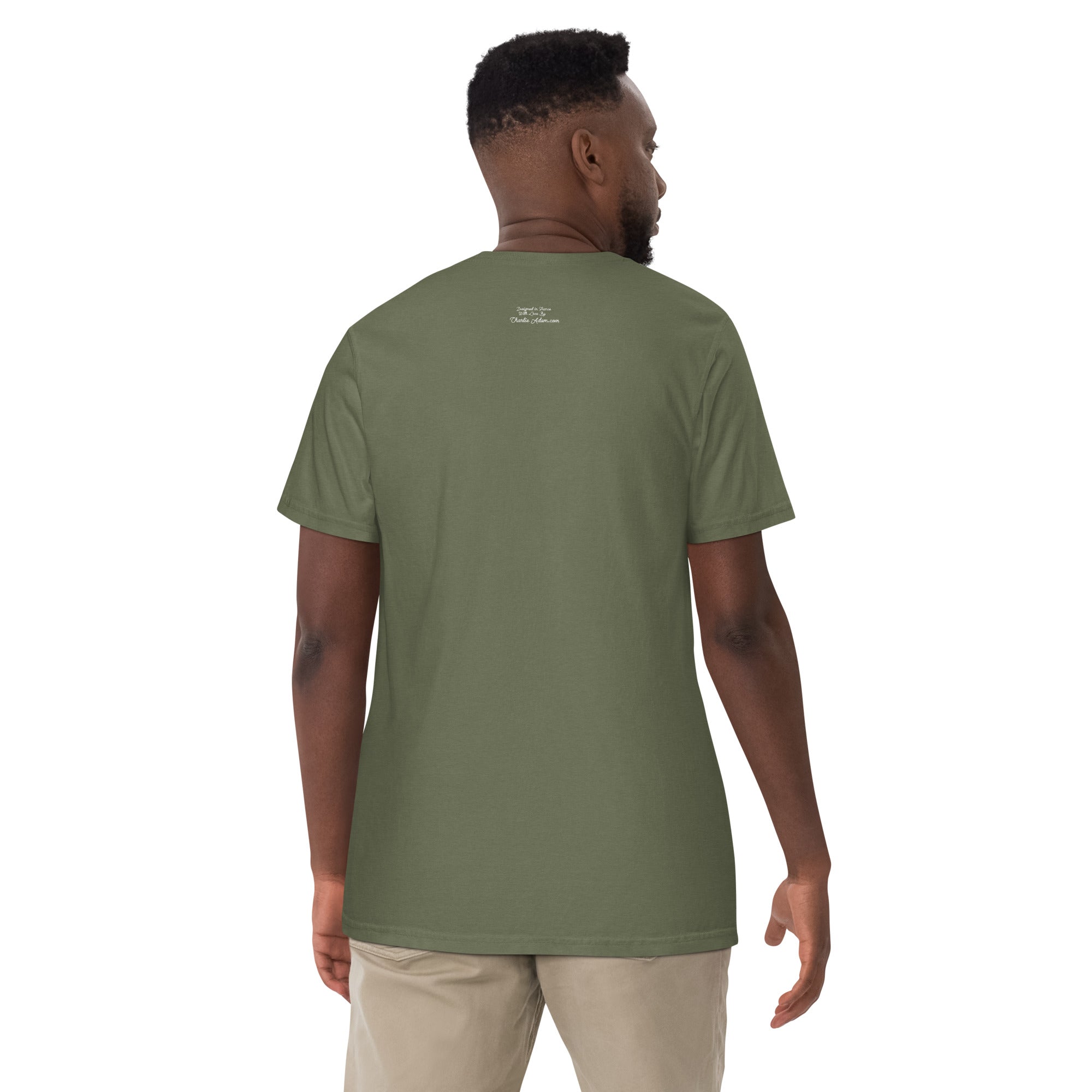 Unisex garment-dyed heavyweight t-shirt License to Chill Vamos a la Playa on dark colors