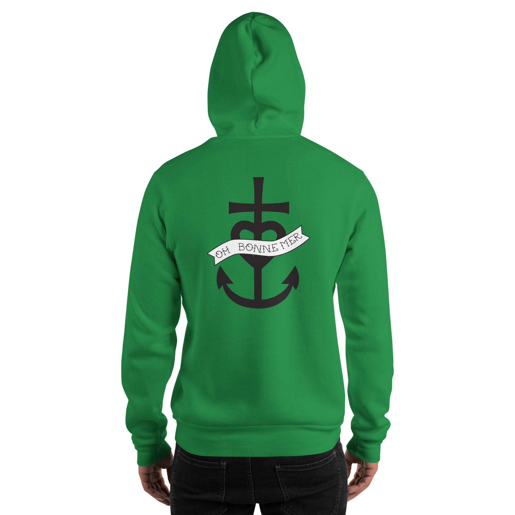 Unisex Hoodie Oh Bonne Mer 1 (front & back)