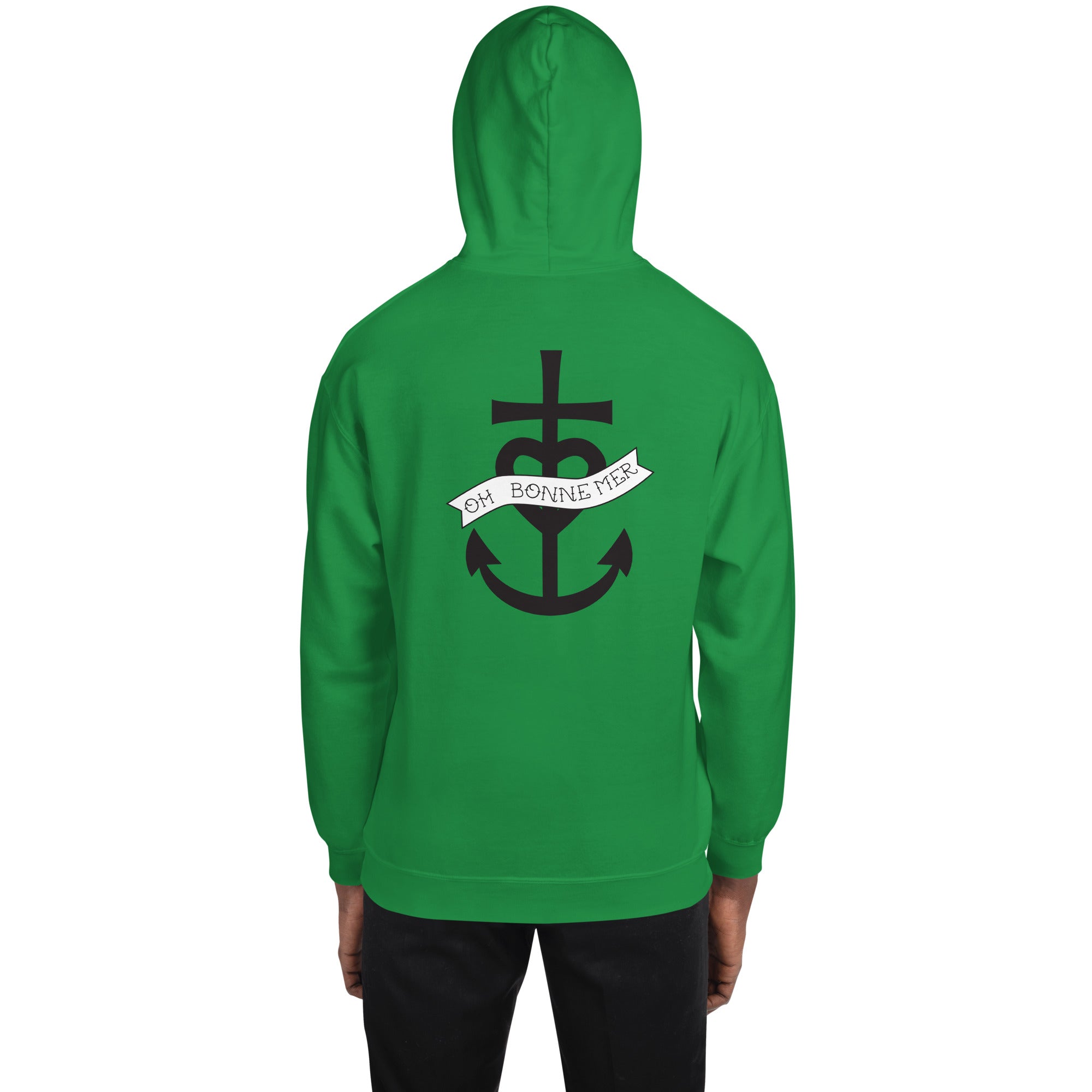 Unisex Hoodie Oh Bonne Mer 1 (front & back)