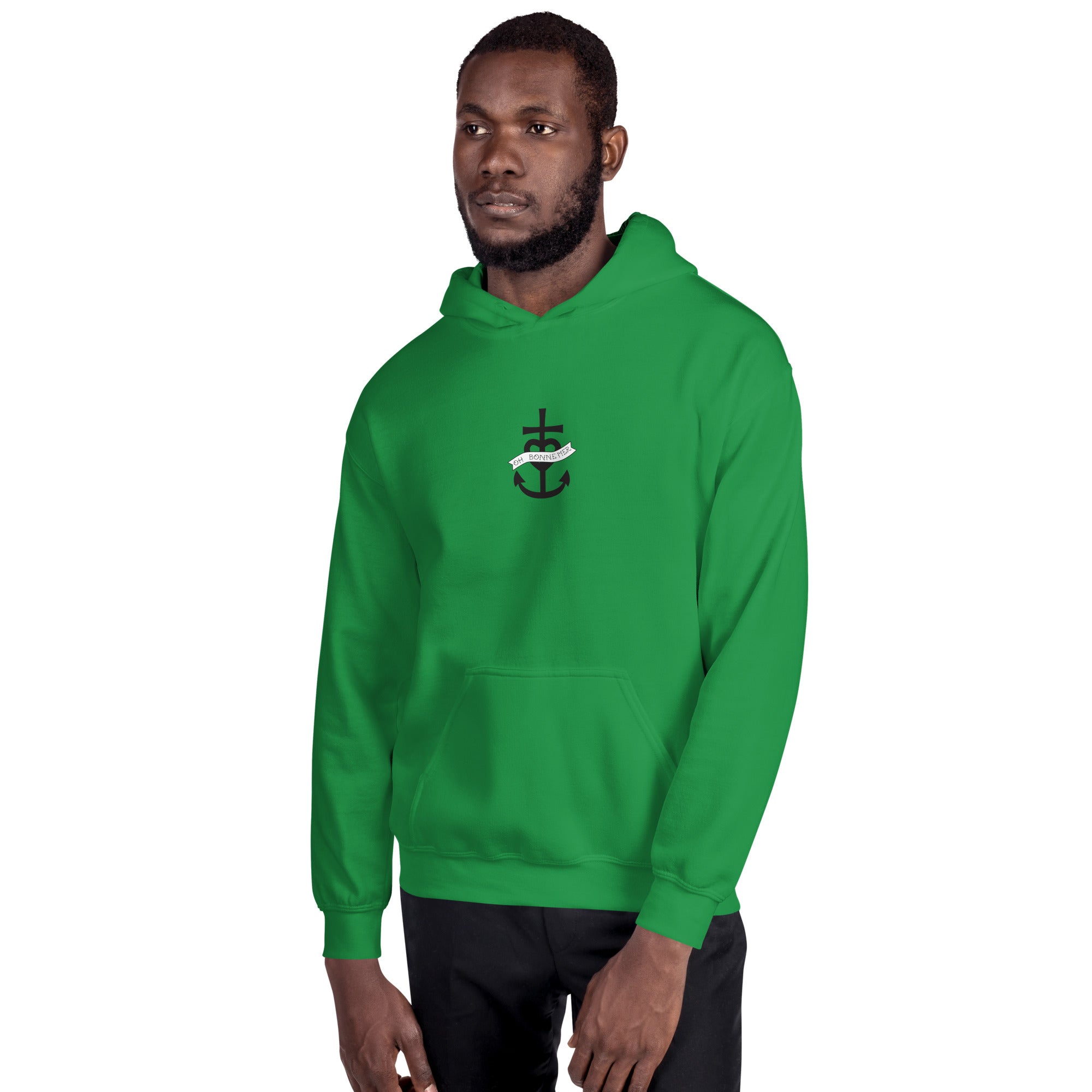Unisex Hoodie Oh Bonne Mer 1 (front & back)