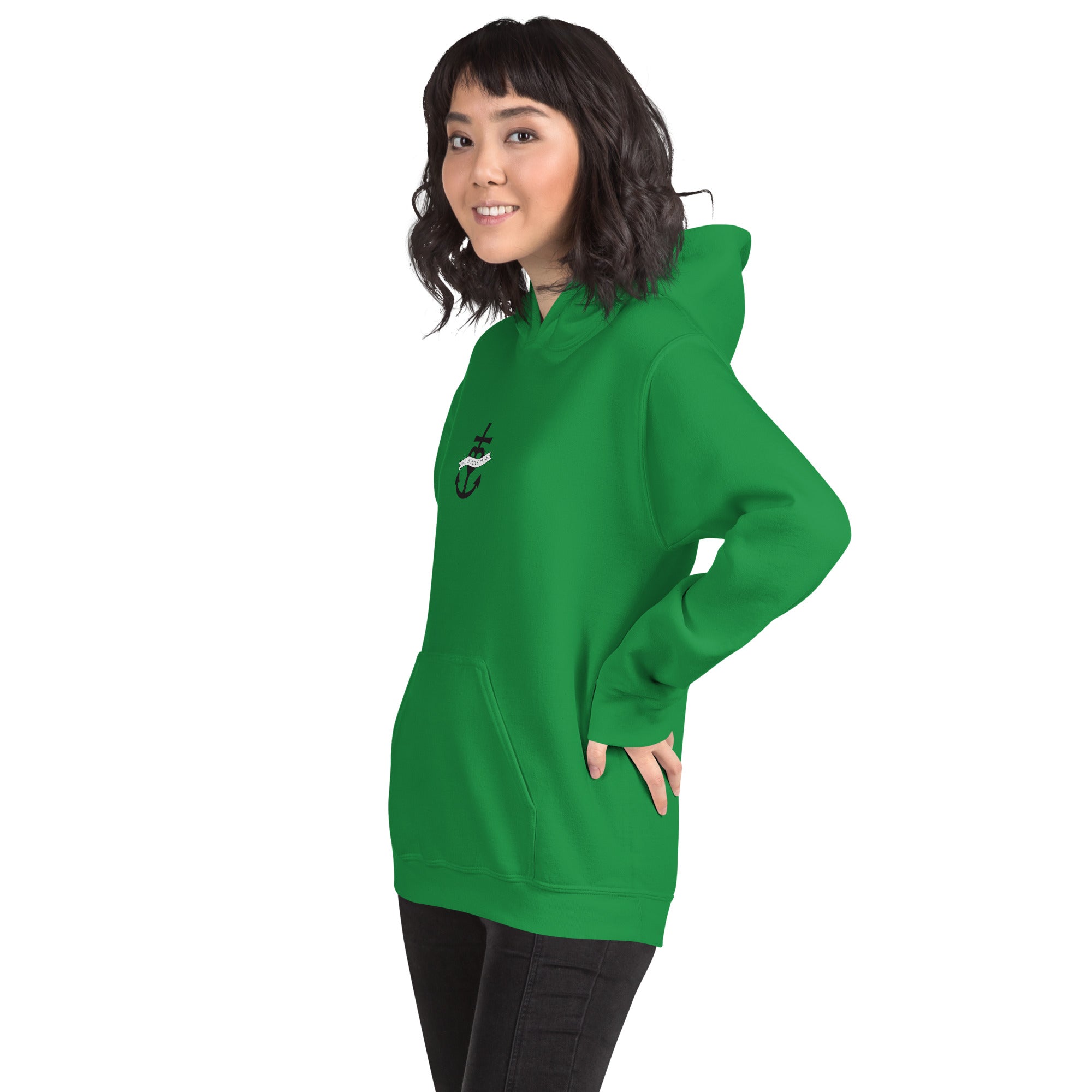 Unisex Hoodie Oh Bonne Mer 1 (front & back)