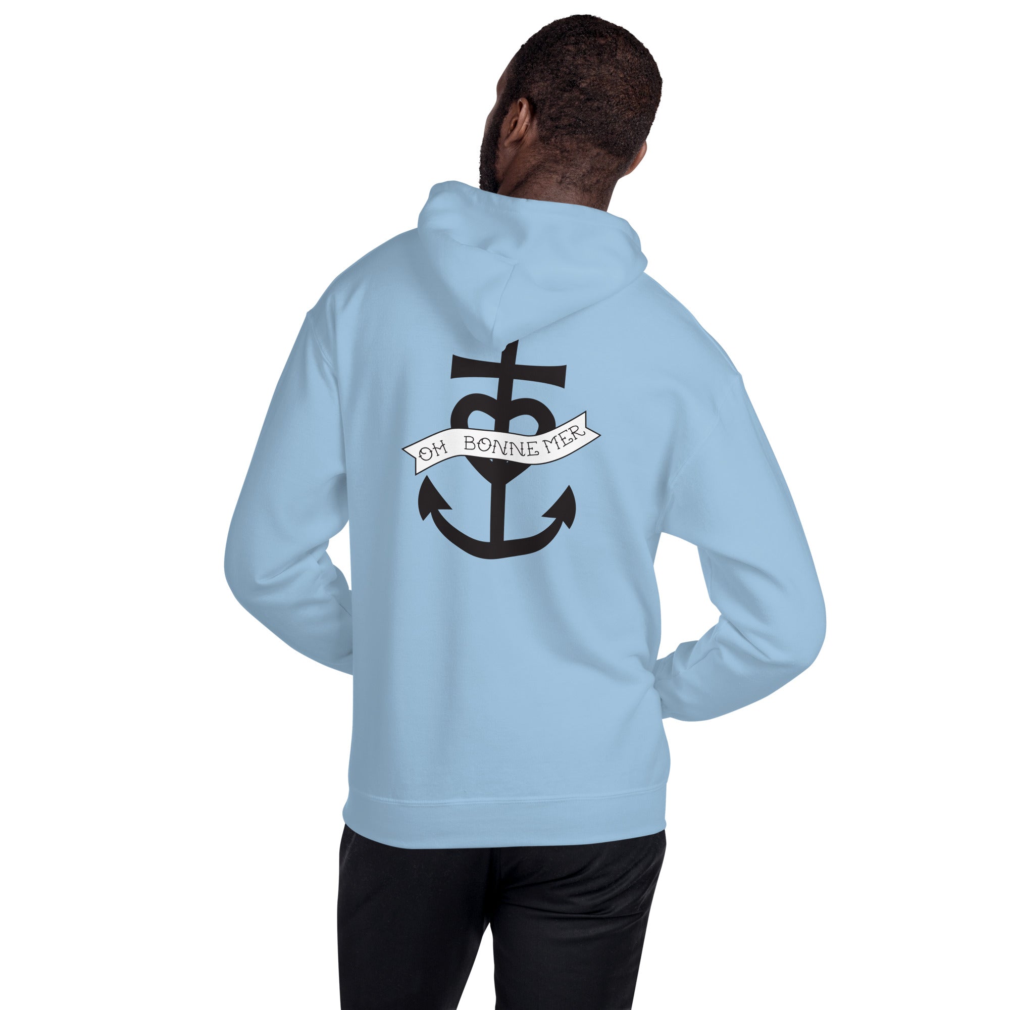 Unisex Hoodie Oh Bonne Mer 1 (front & back)