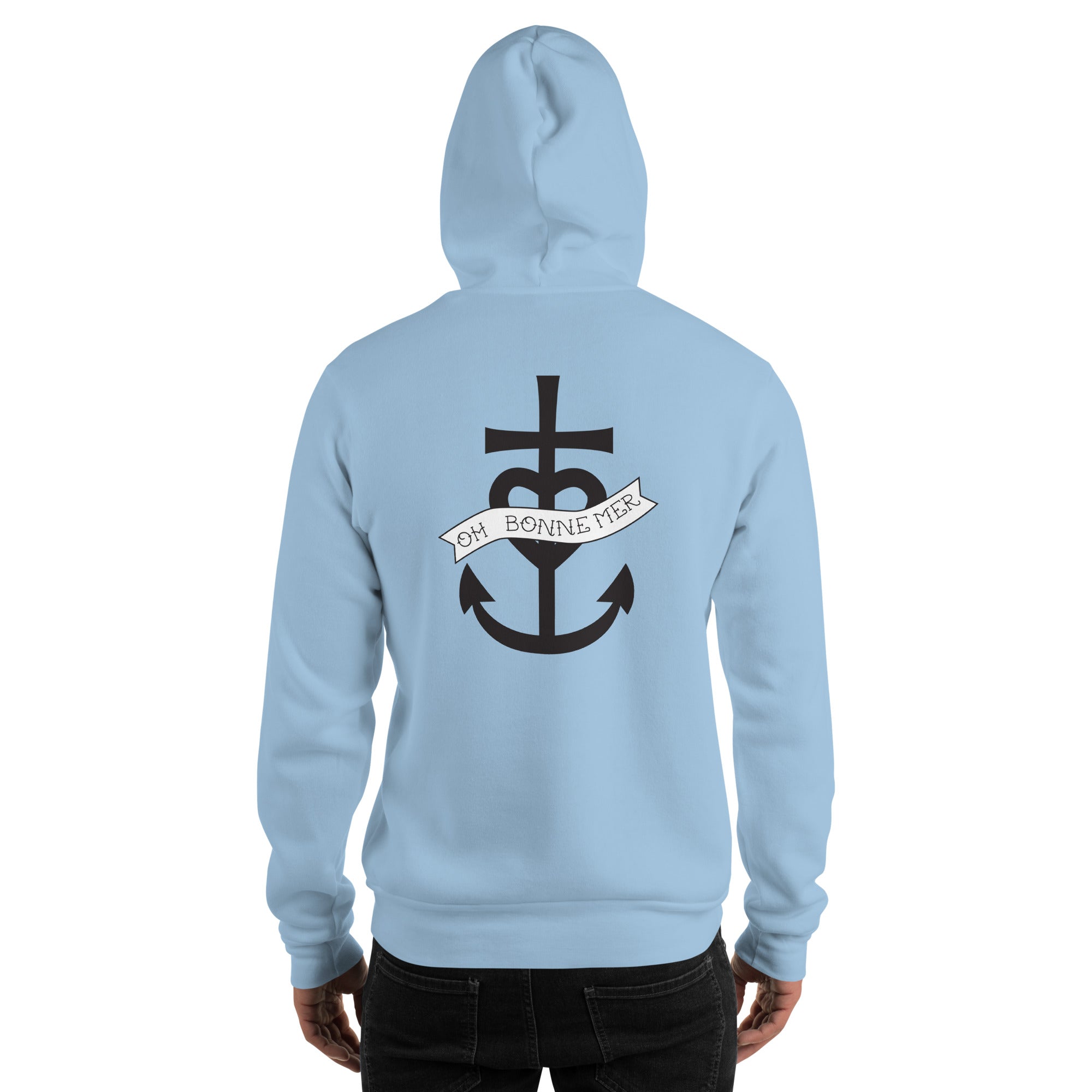 Unisex Hoodie Oh Bonne Mer 1 (front & back)
