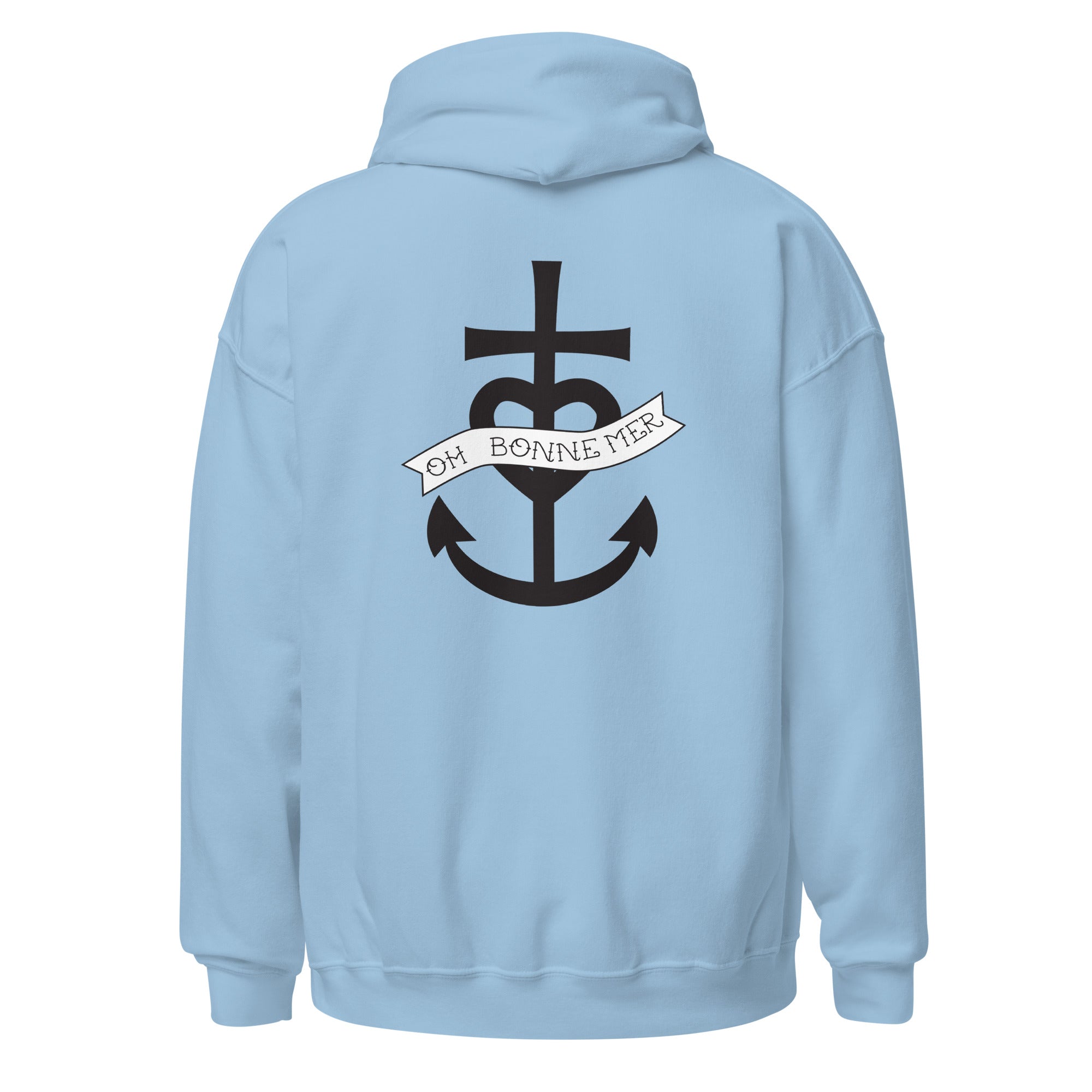 Unisex Hoodie Oh Bonne Mer 1 (front & back)