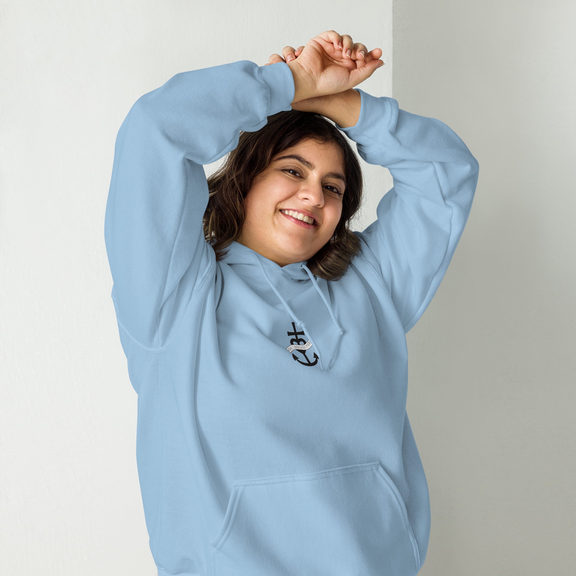 Unisex Hoodie Oh Bonne Mer 1 (front & back)