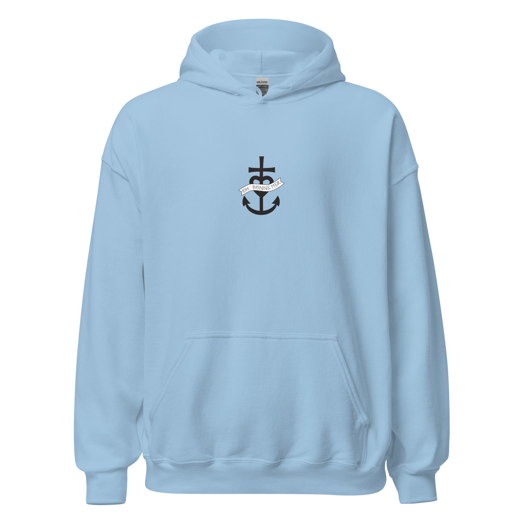 Unisex Hoodie Oh Bonne Mer 1 (front & back)