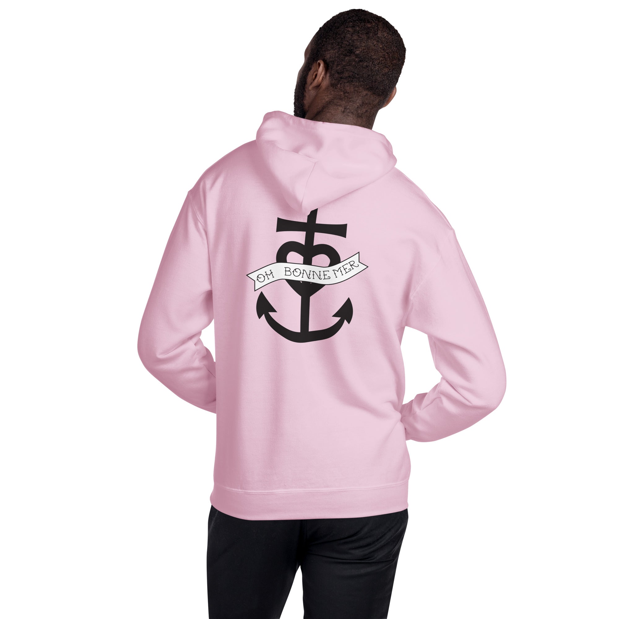 Unisex Hoodie Oh Bonne Mer 1 (front & back)