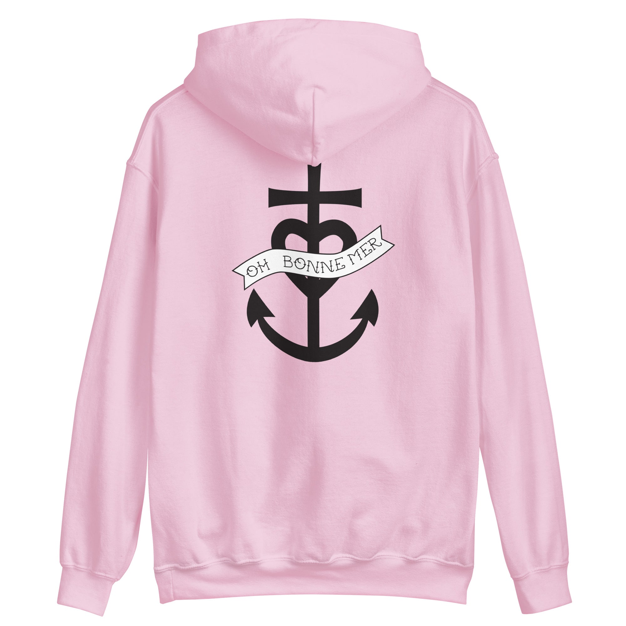 Unisex Hoodie Oh Bonne Mer 1 (front & back)