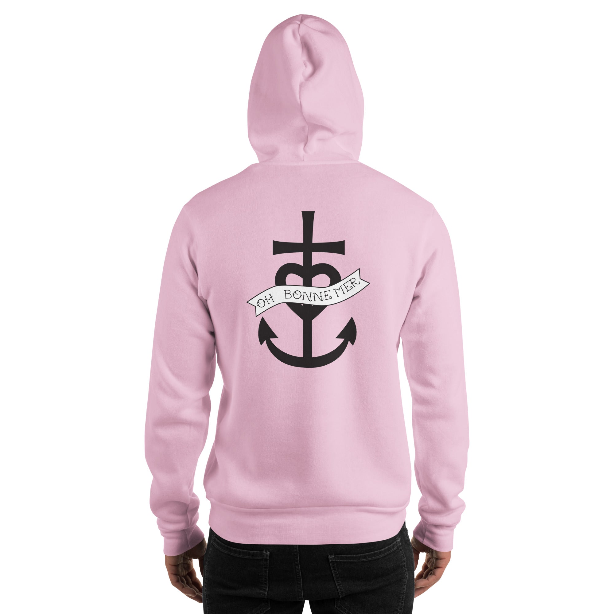 Unisex Hoodie Oh Bonne Mer 1 (front & back)