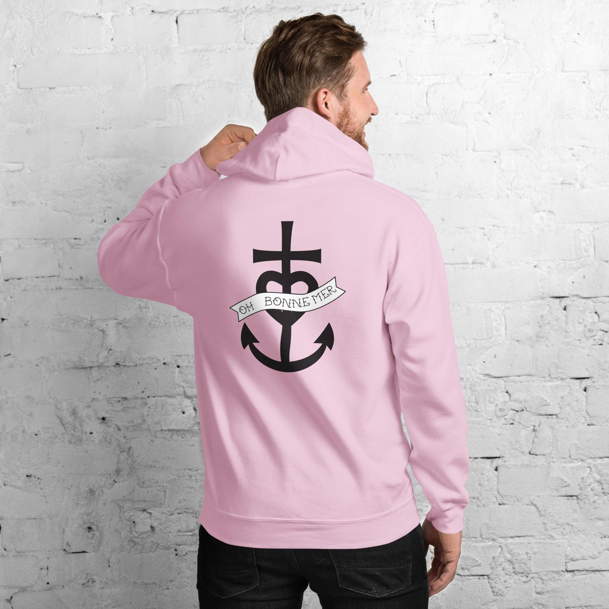 Unisex Hoodie Oh Bonne Mer 1 (front & back)