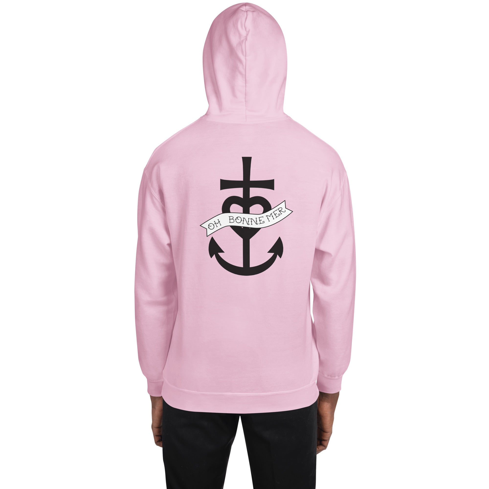 Unisex Hoodie Oh Bonne Mer 1 (front & back)