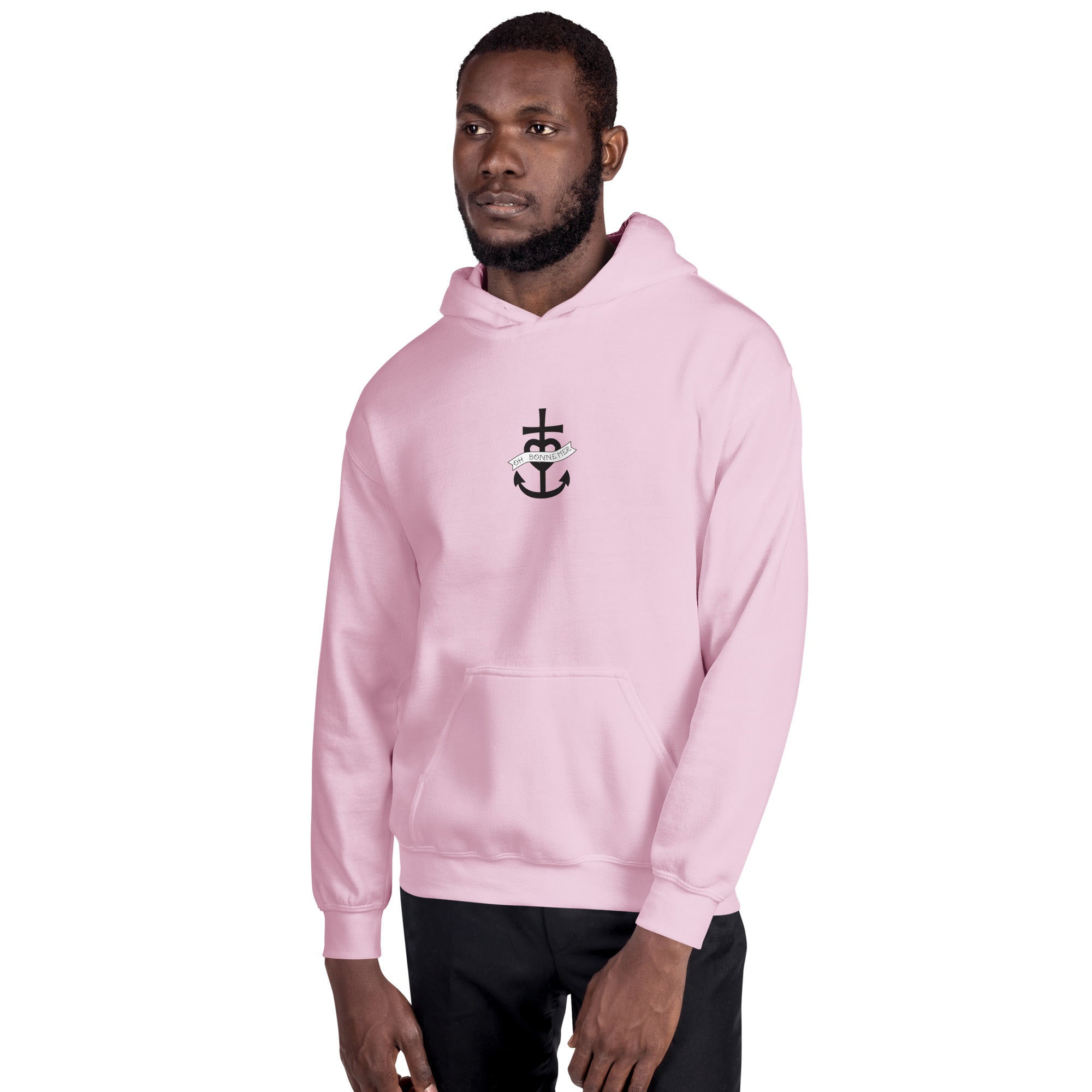 Unisex Hoodie Oh Bonne Mer 1 (front & back)