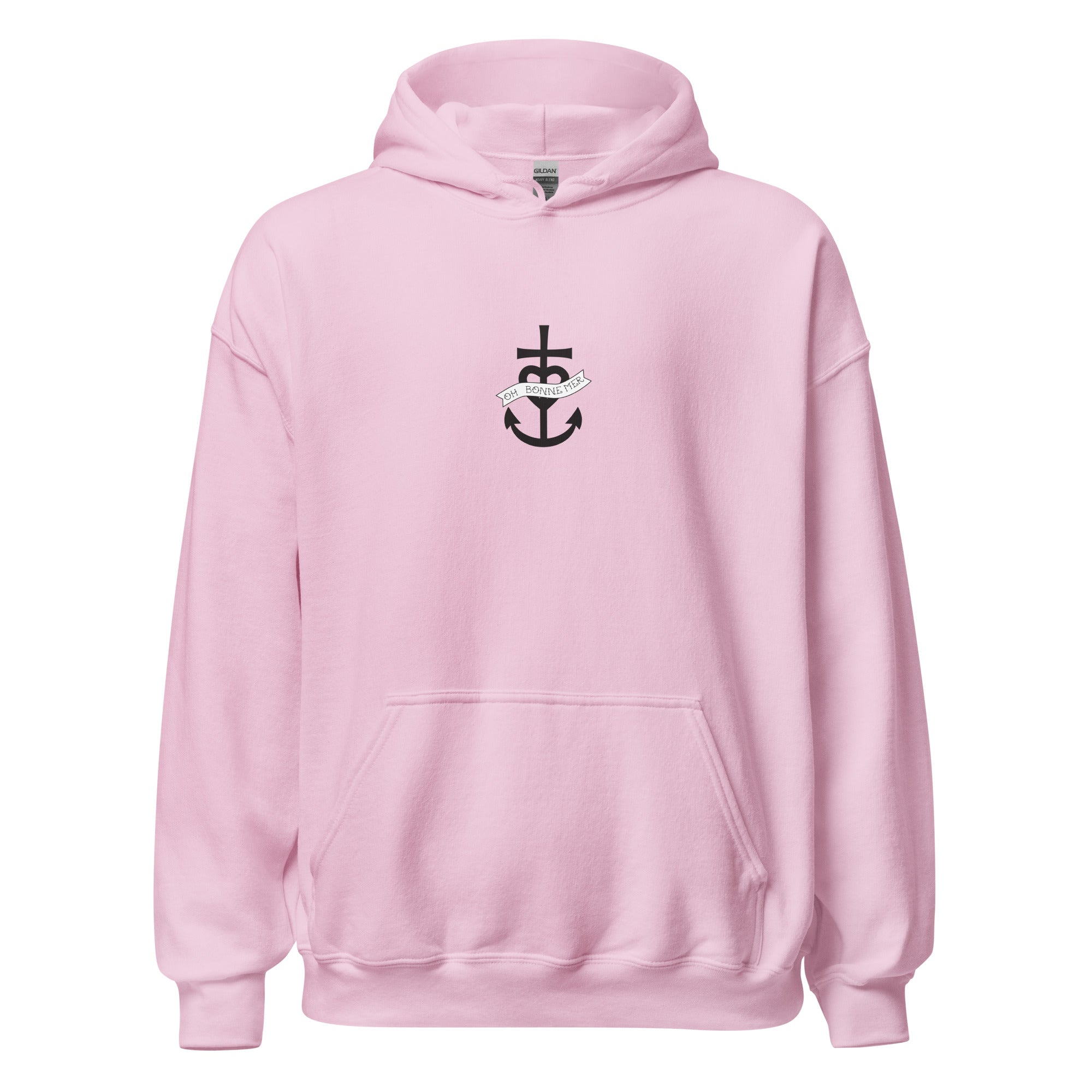 Unisex Hoodie Oh Bonne Mer 1 (front & back)