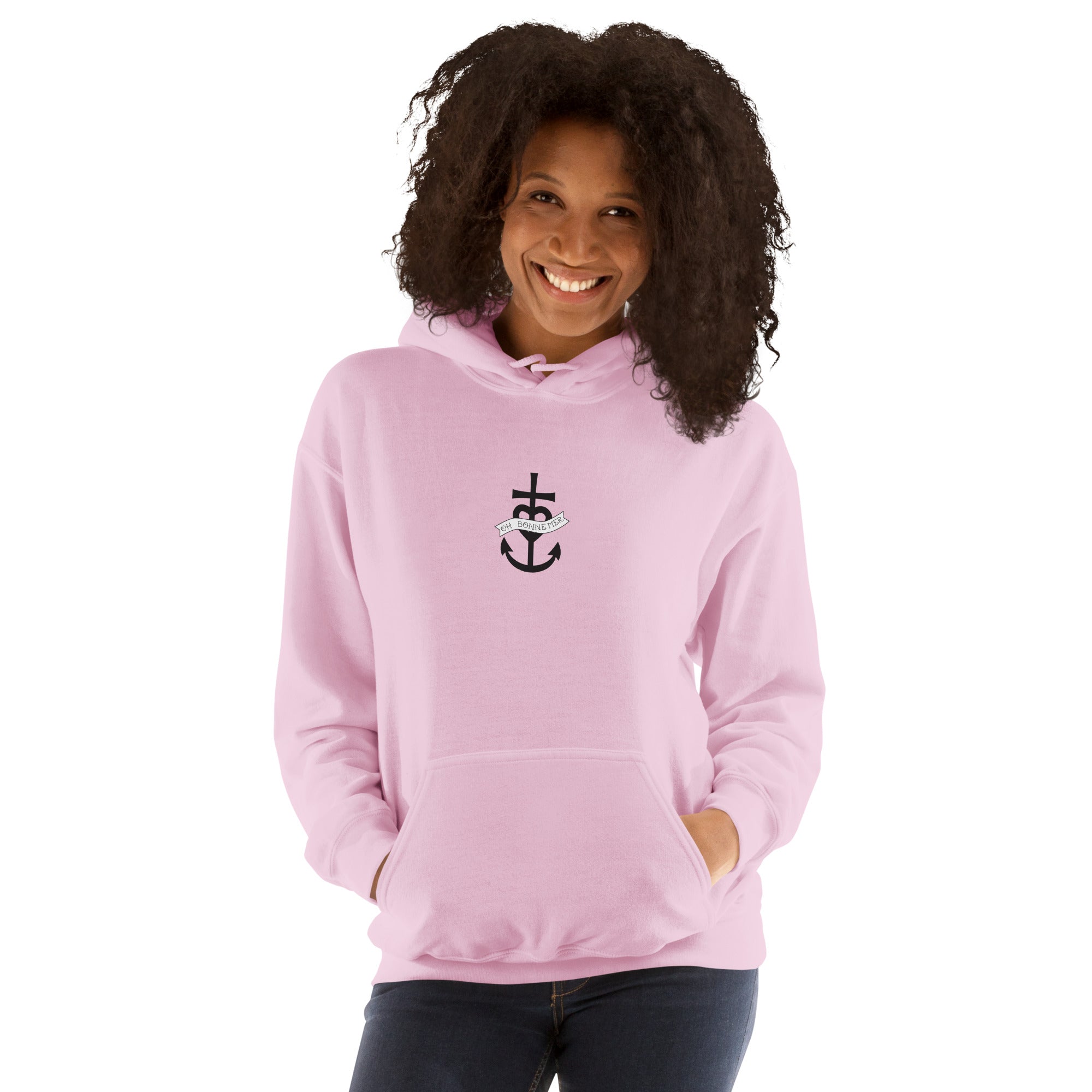 Unisex Hoodie Oh Bonne Mer 1 (front & back)