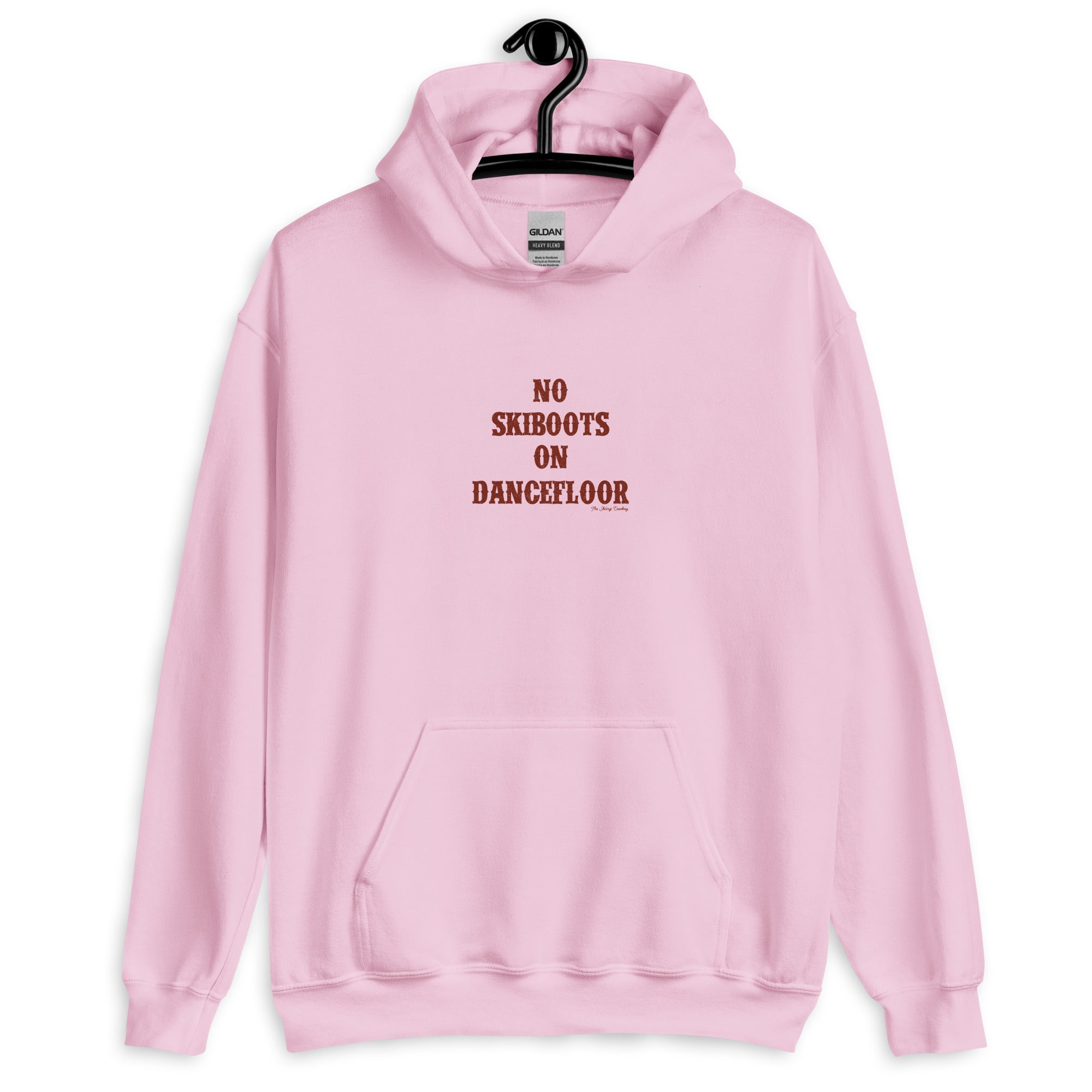 Unisex Hoodie No Skiboots on Dancefloor on light colors
