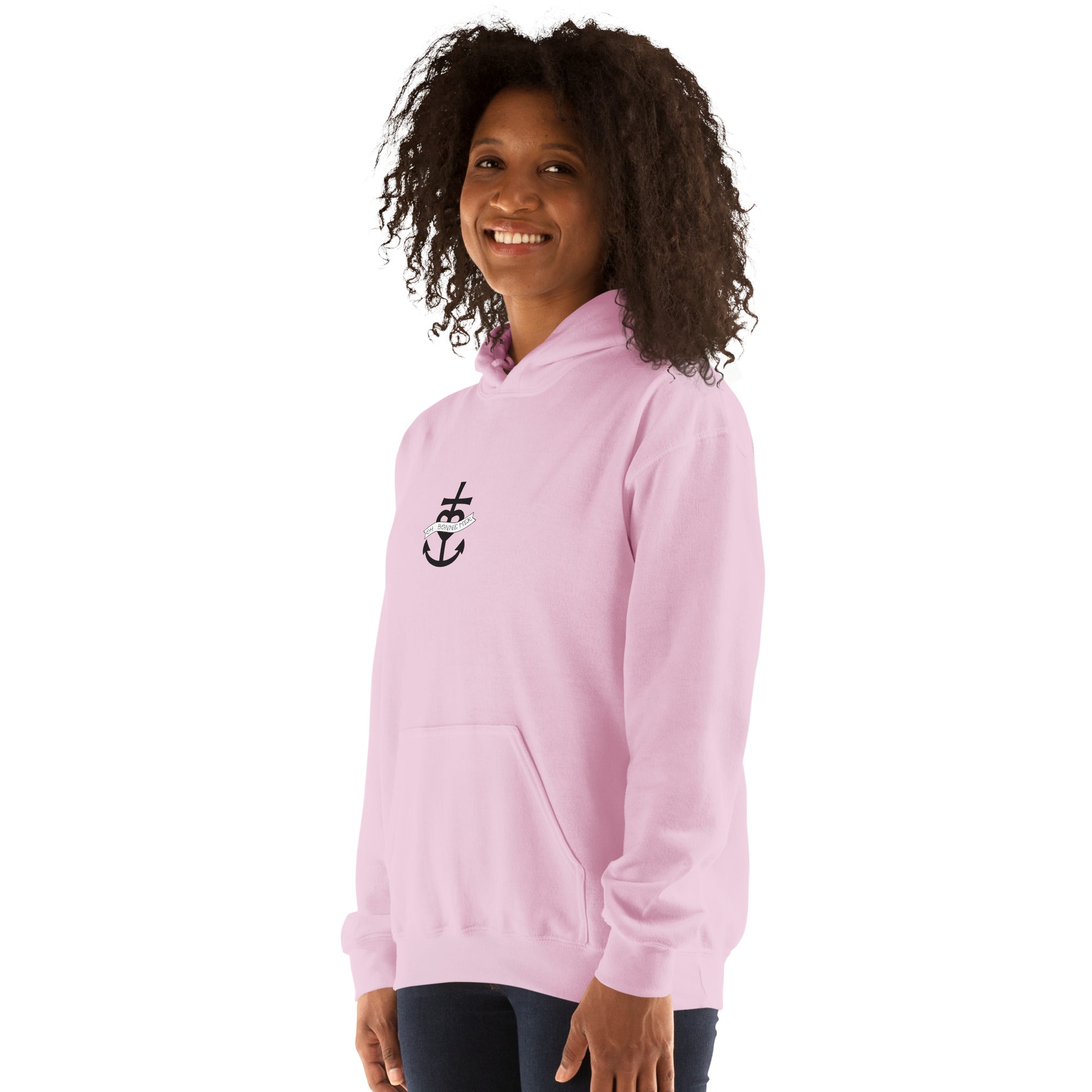 Unisex Hoodie Oh Bonne Mer 1 (front & back)
