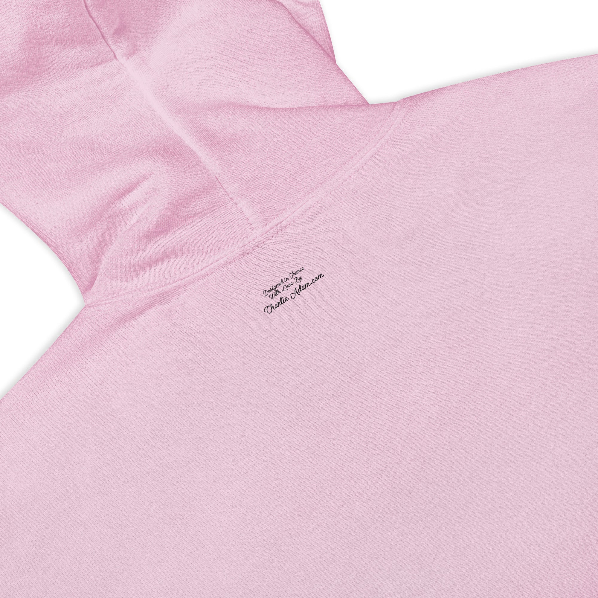 Sweat à capuche d'hiver unisexe Vespa Girl in St Tropez sur couleur claires