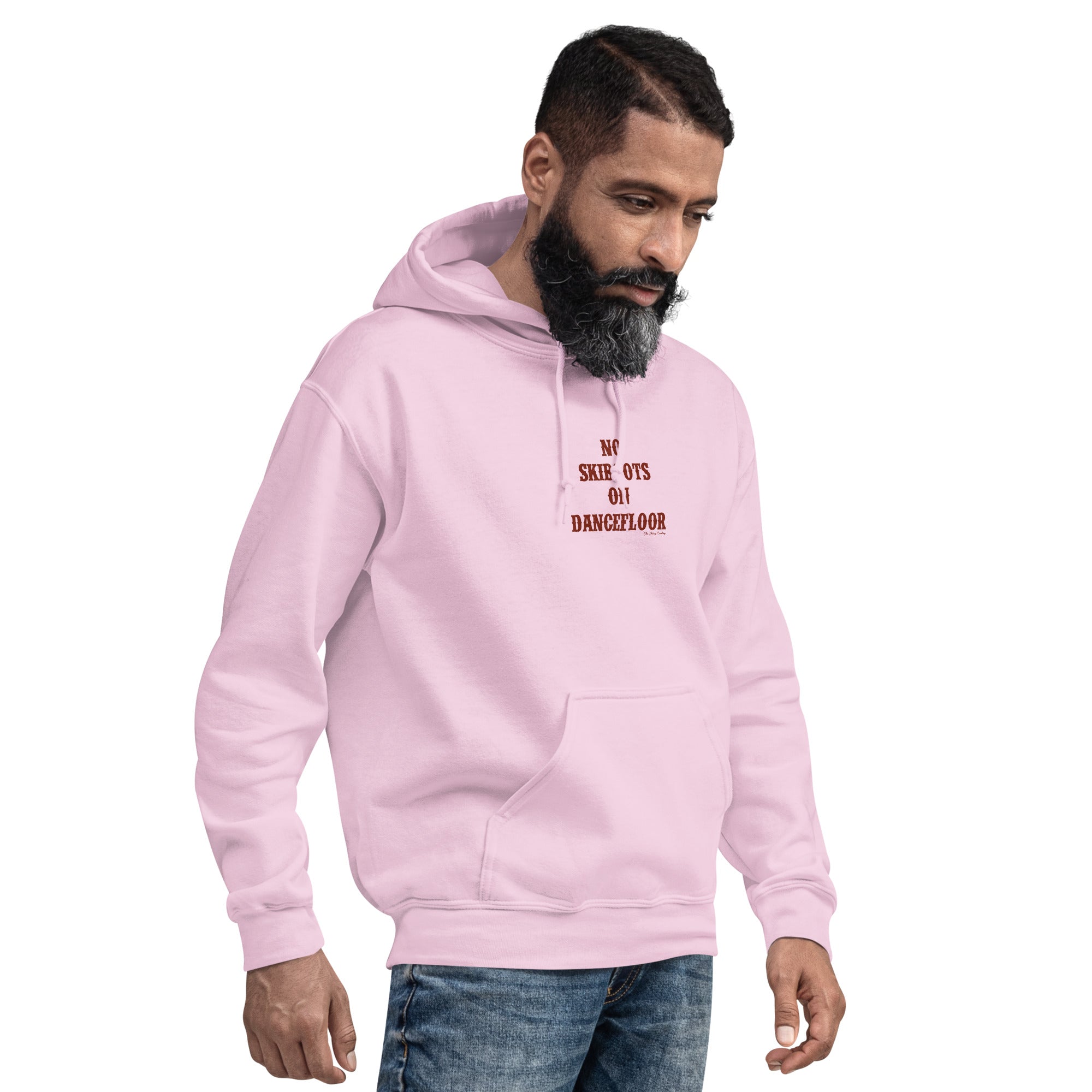Unisex Hoodie No Skiboots on Dancefloor on light colors